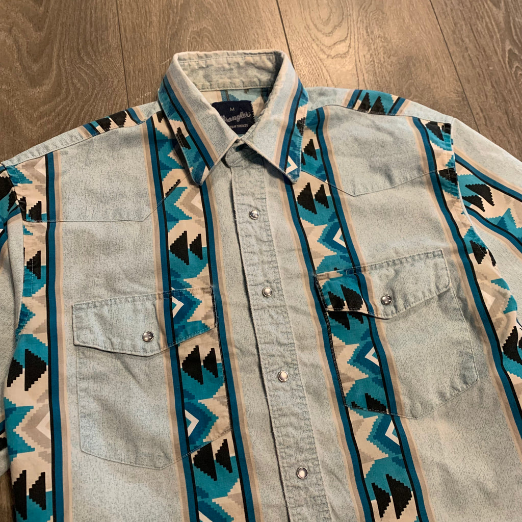 Wrangler Western Button Up M