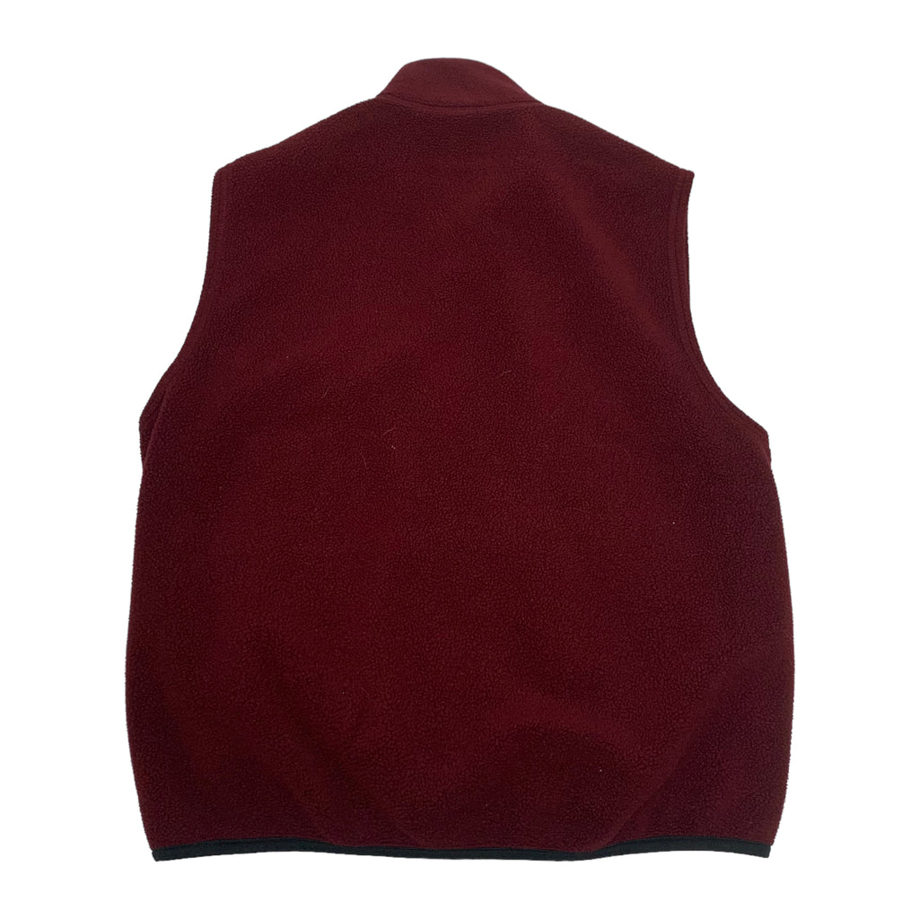 Russell Athletic Burgundy Fleece Vest XL