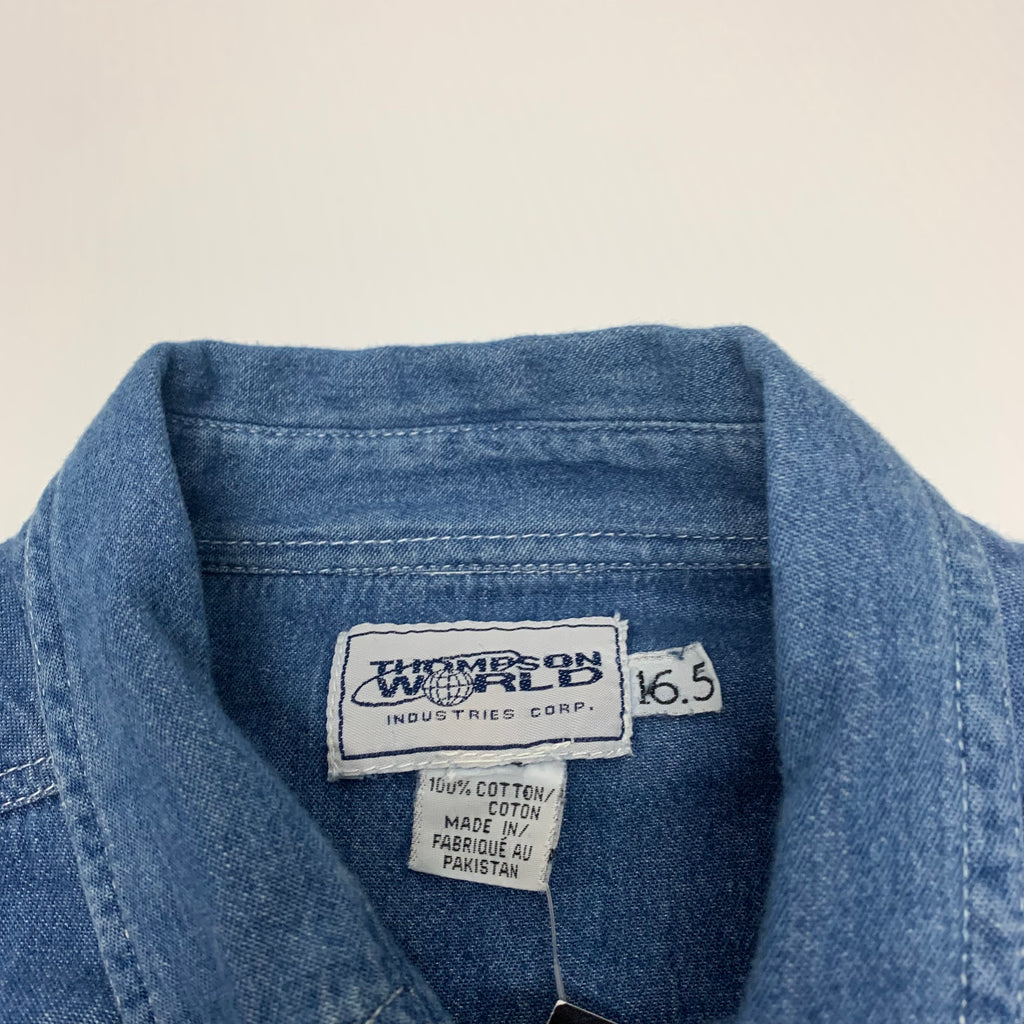 Toronto Maple Leafs Denim Button Down XXL