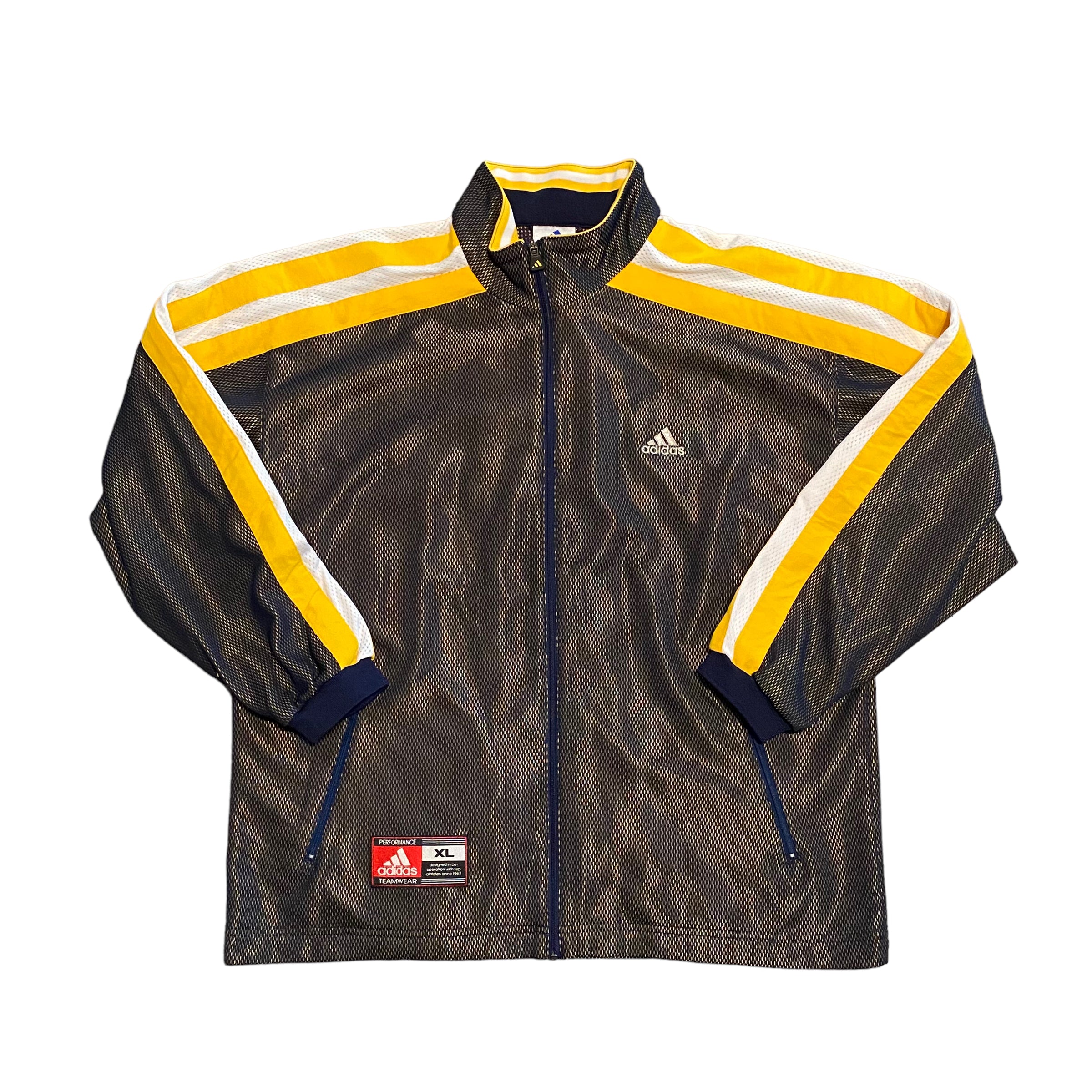 Vintage Adidas Basketball Zip-up XL