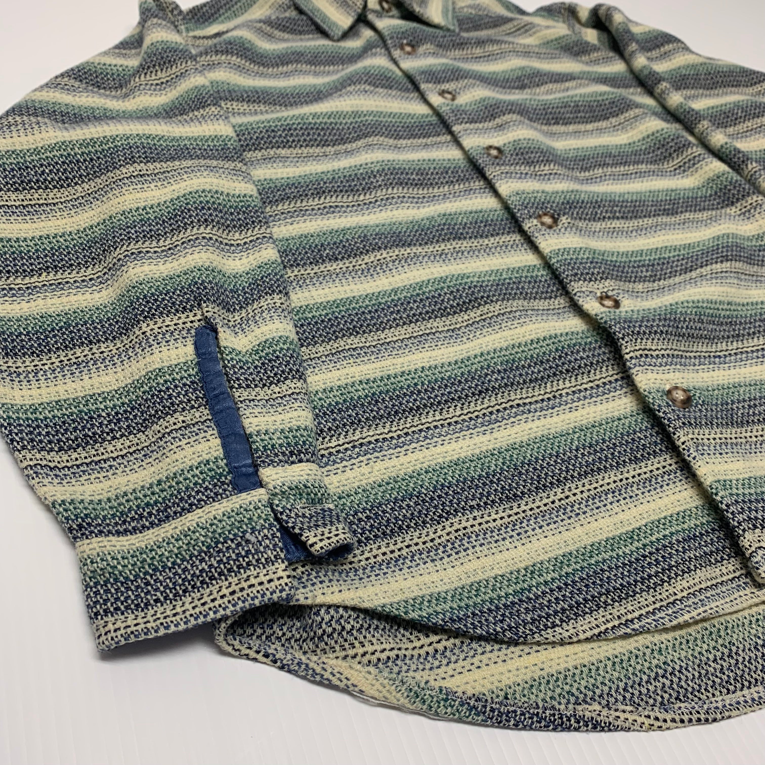 Benetton Blue Shacket XS