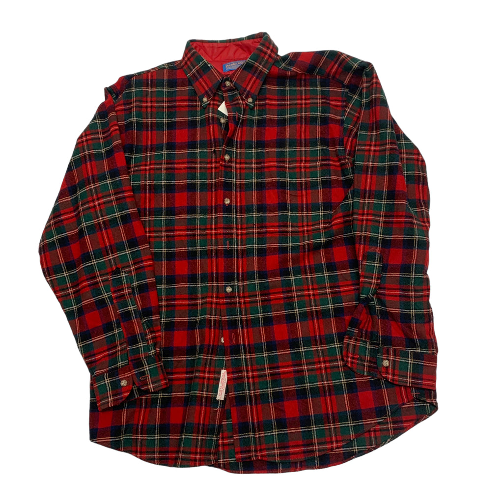 Plaid Pendleton Flannel L