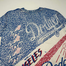 Load image into Gallery viewer, 90s Ravens Athletic Los Angeles Dodgers MLB All Over Print Tee XL
