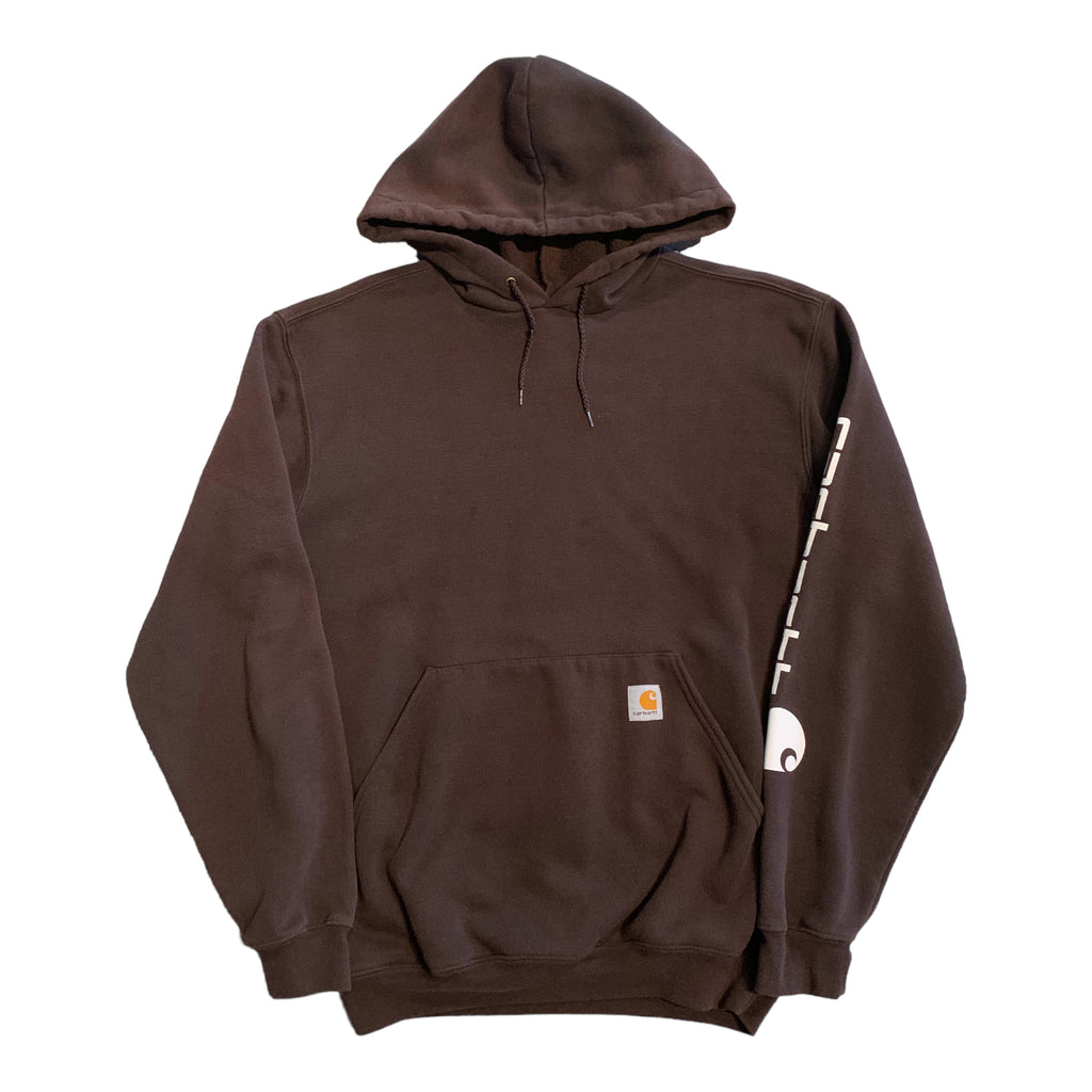 Brown Carhartt Hoodie S