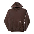 Brown Carhartt Hoodie S