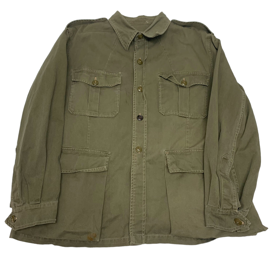 Faded Green Military Jacket M