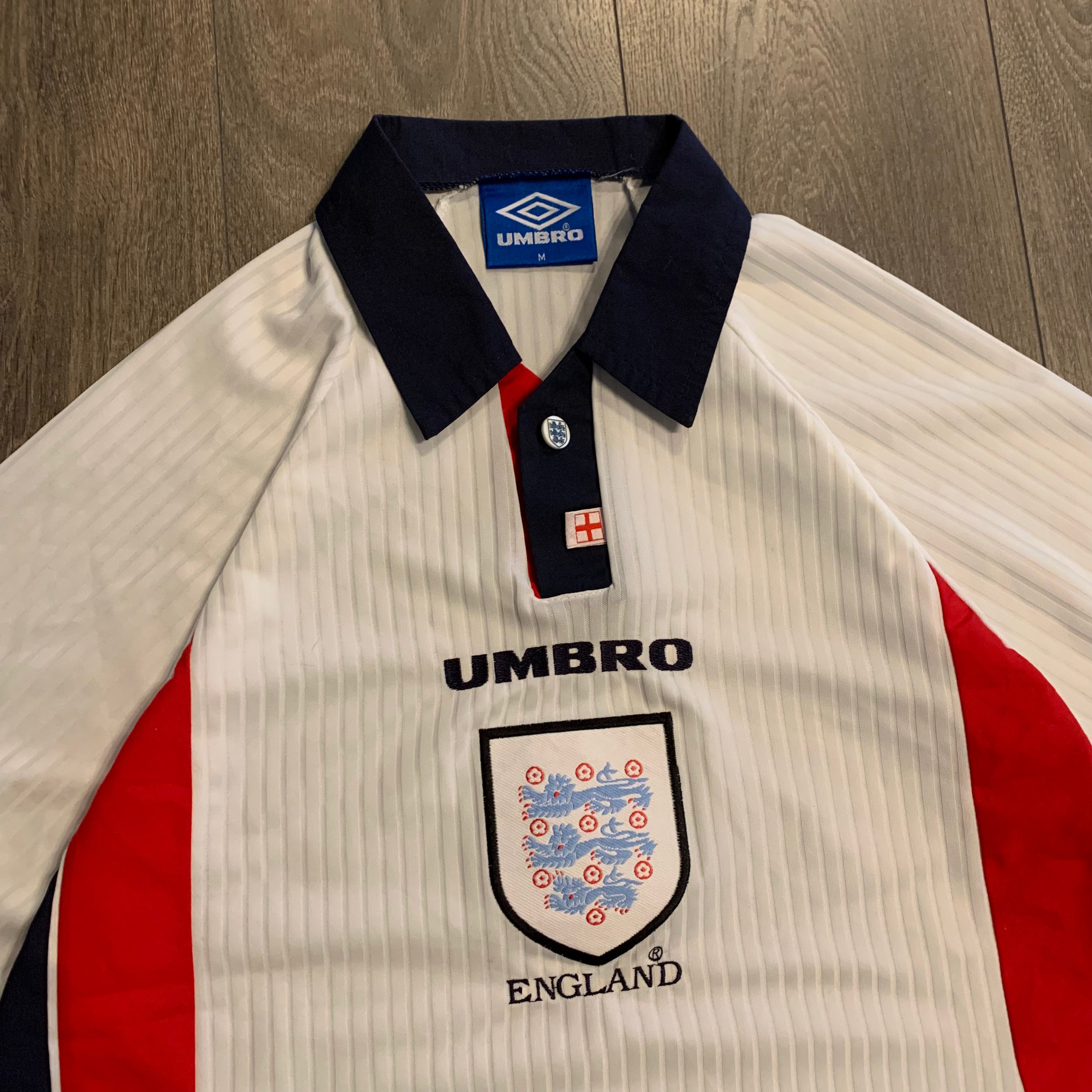 1998 Umbro England home jersey L