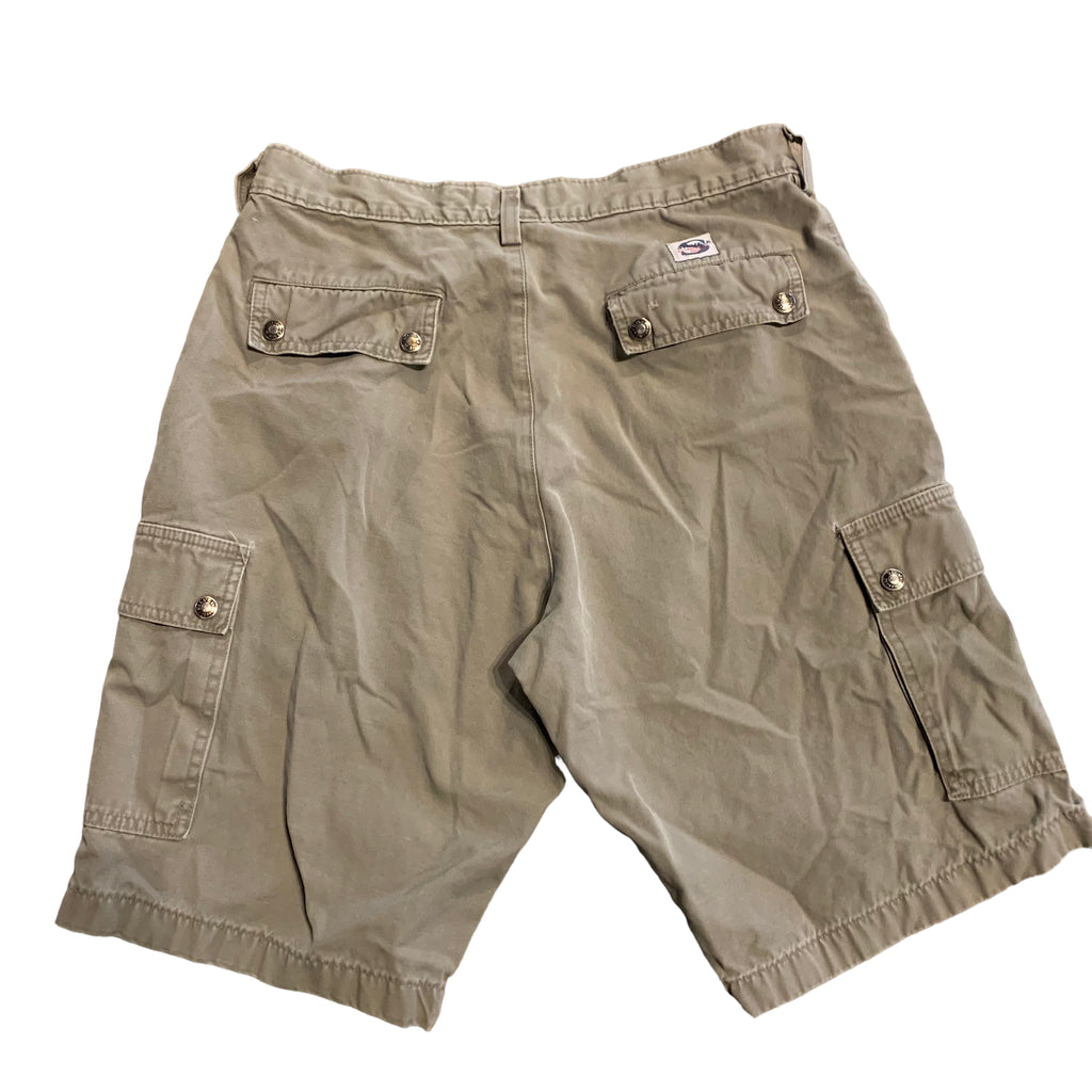 Y2K Silver Jeans Cargo Shorts 30