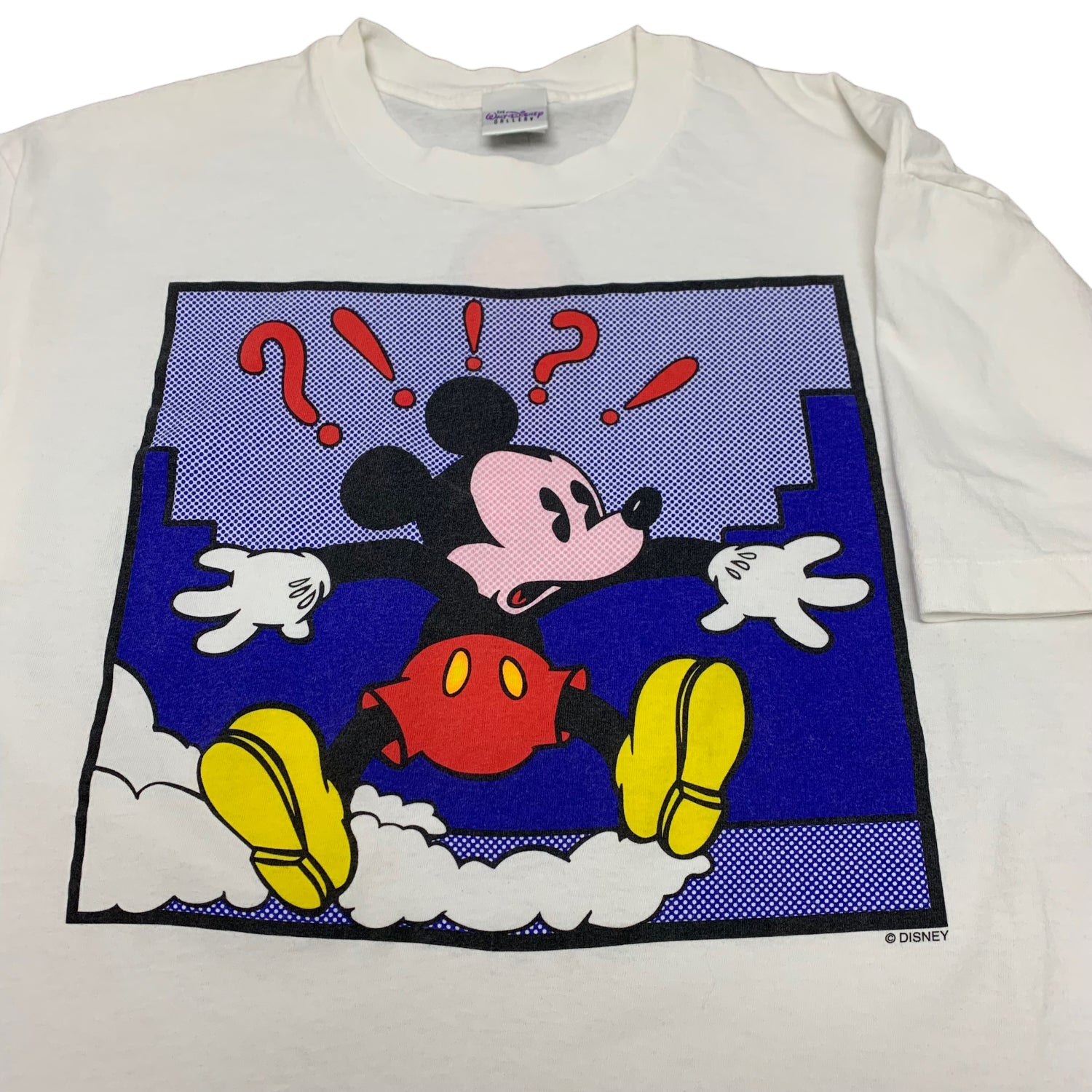 Vintage Surprised Mickey Tee XL