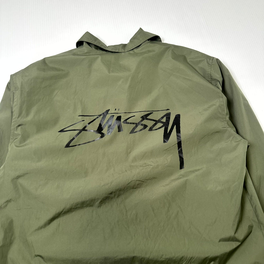 Stussy Script Logo Coach Jacket M