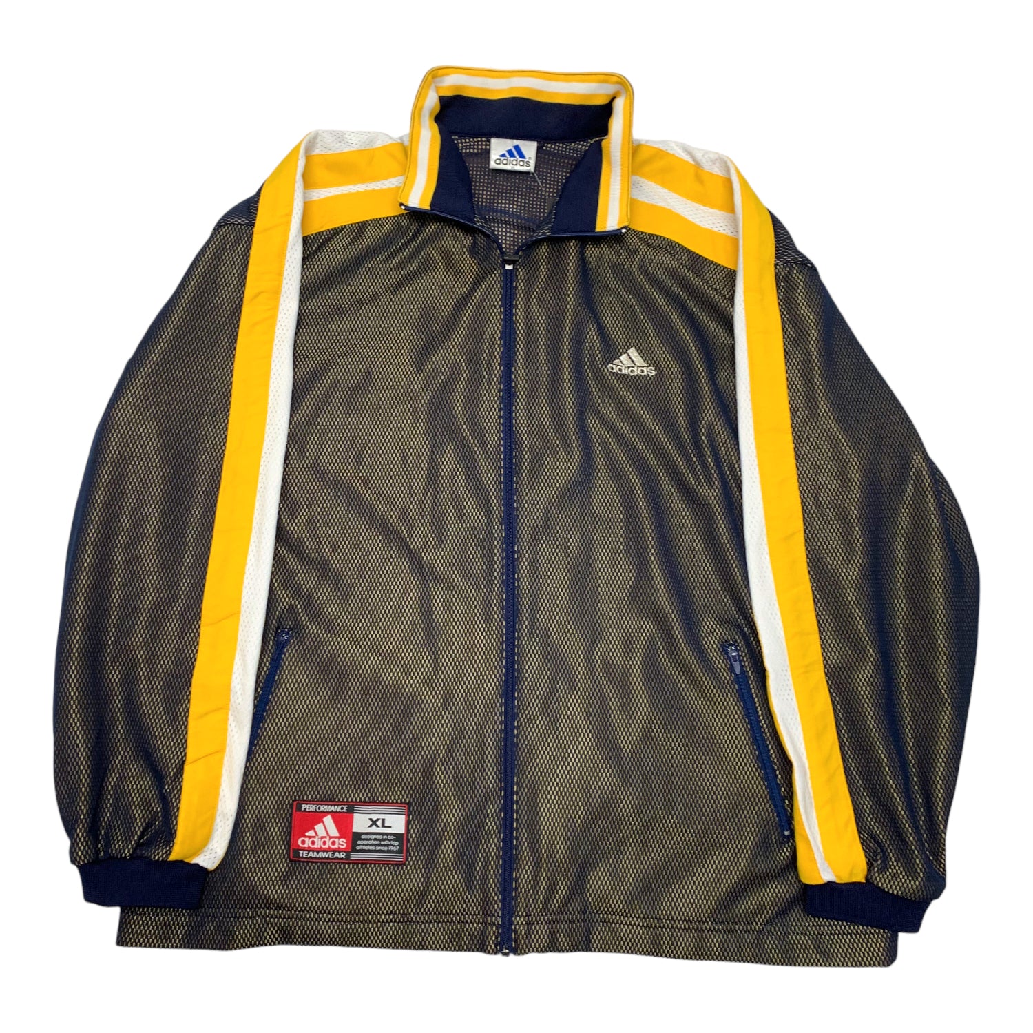 Vintage Adidas Basketball ZipUp XL
