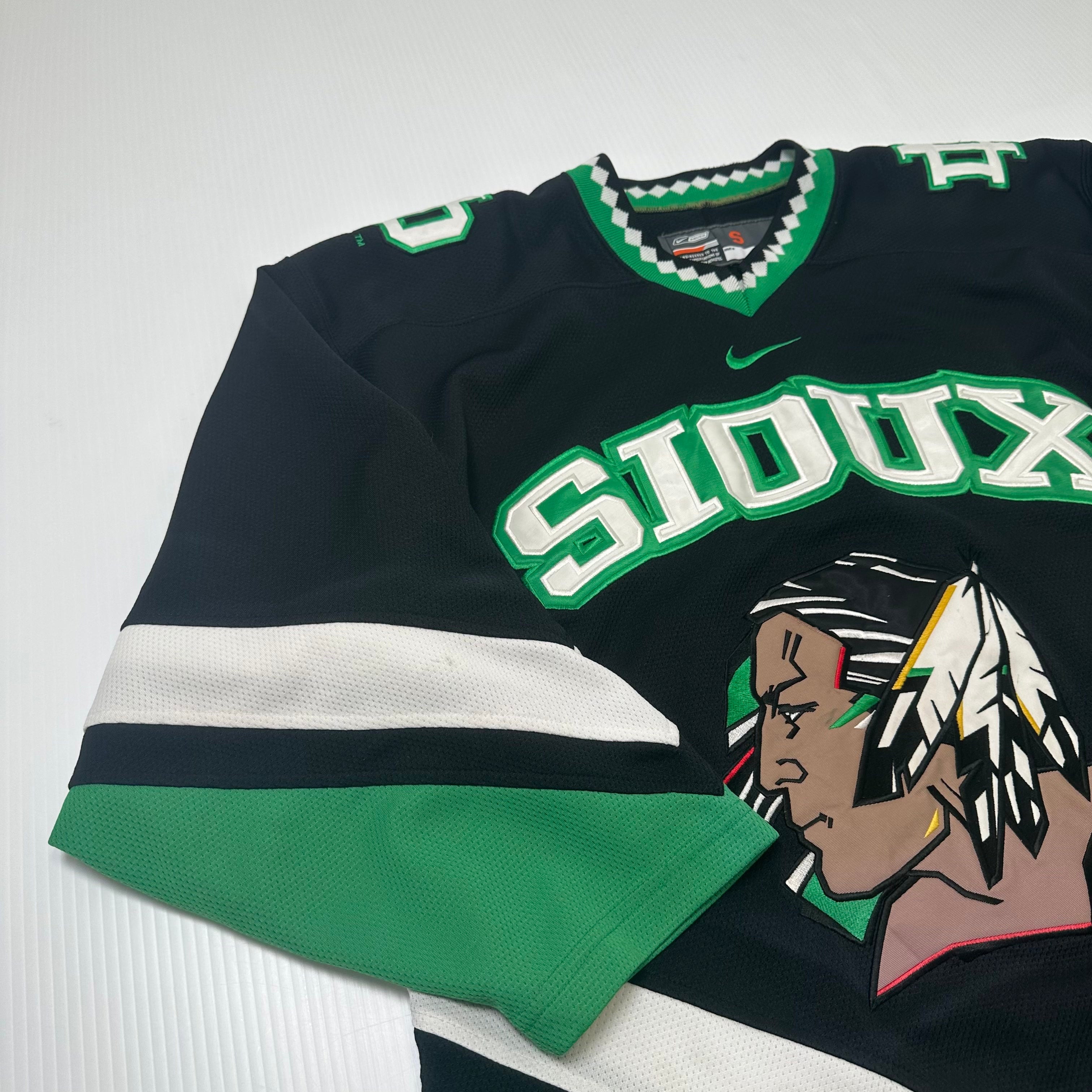 Vintage Nike Bauer Sioux Hockey Jersey S