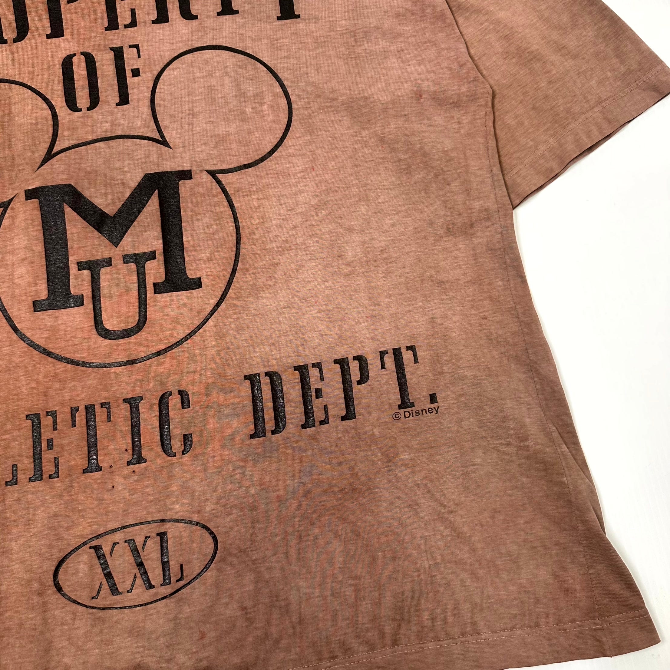 Vintage Disney Mickey University Graphic Tee XXL