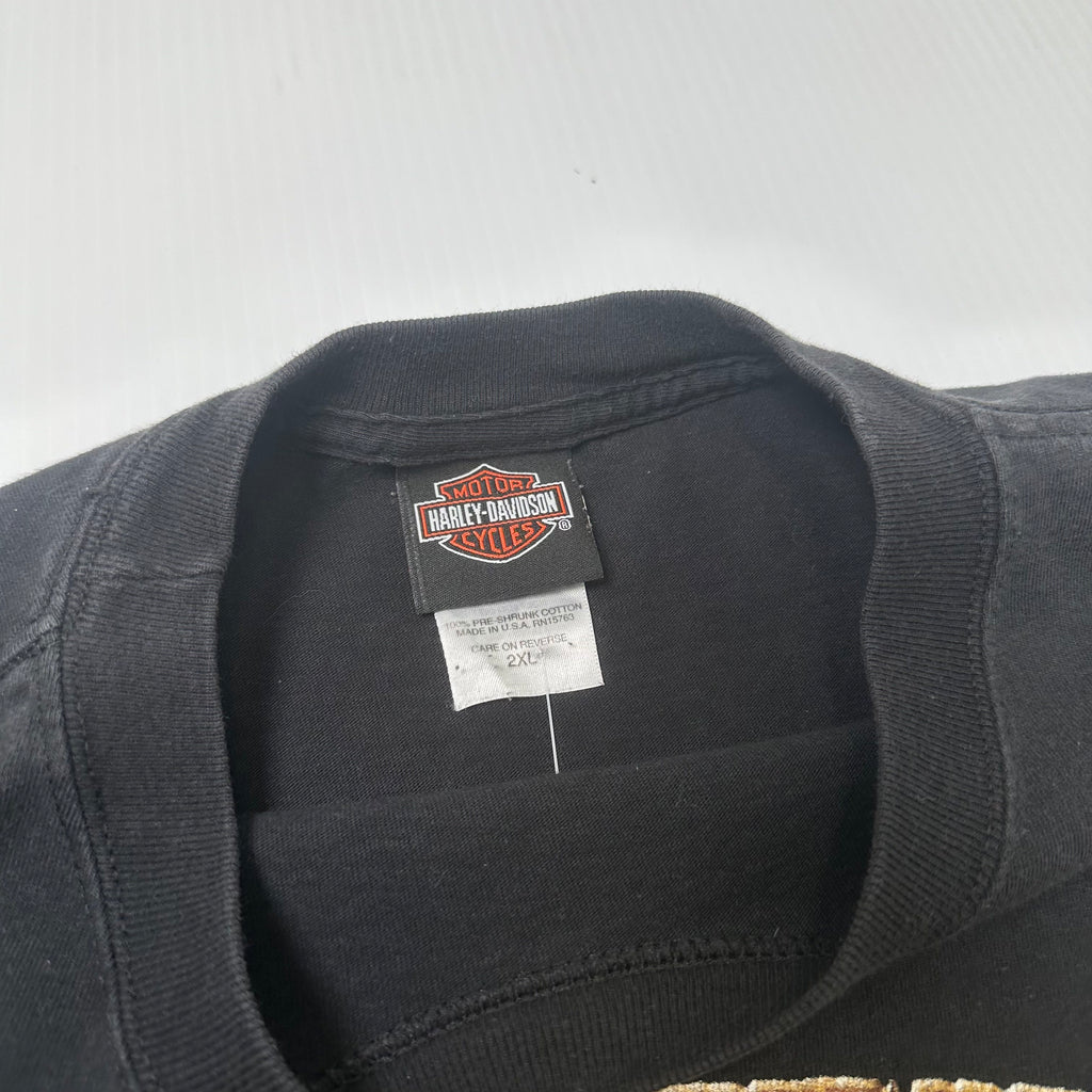2009 Harley Davidson Beartooth Wyoming Eagle Graphic Tee XXL