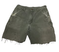 Faded Carhartt Denim Cutoff Shorts 31