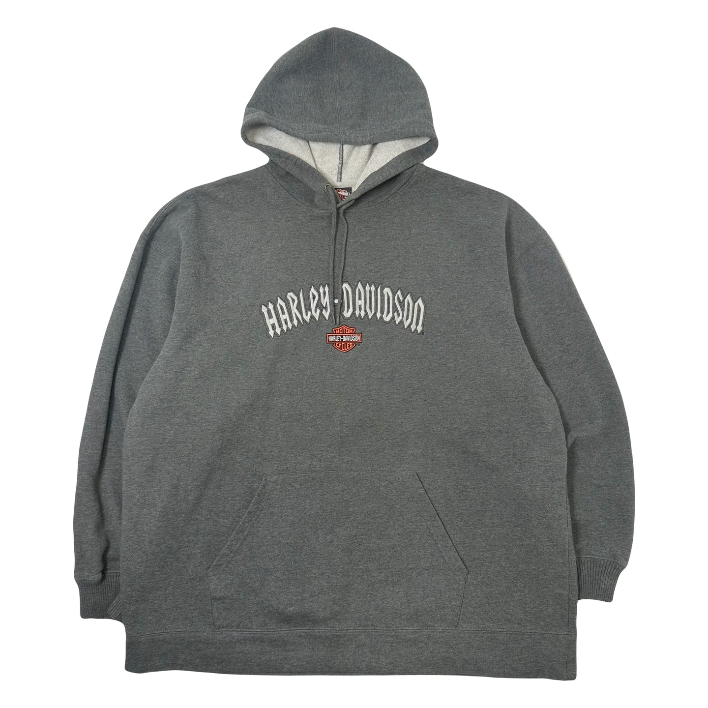 Vintage Harley Davidson Embroidered Logo Langley Hoodie XXL