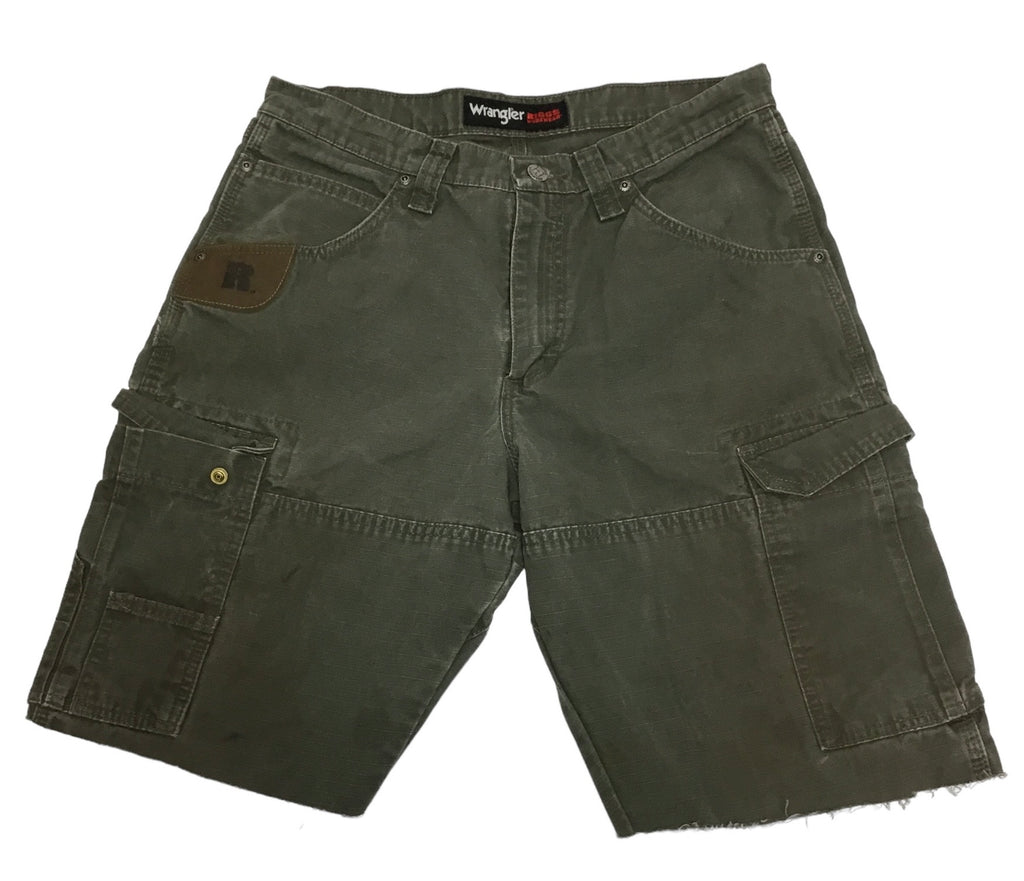Wrangler Ripstop Cutoff Shorts 32