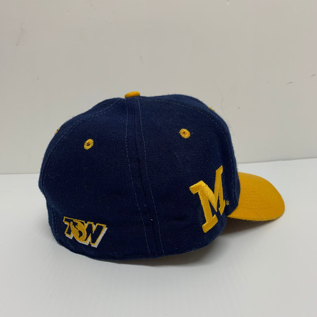 Vintage Michigan Wolverines Fitted 7-3/8