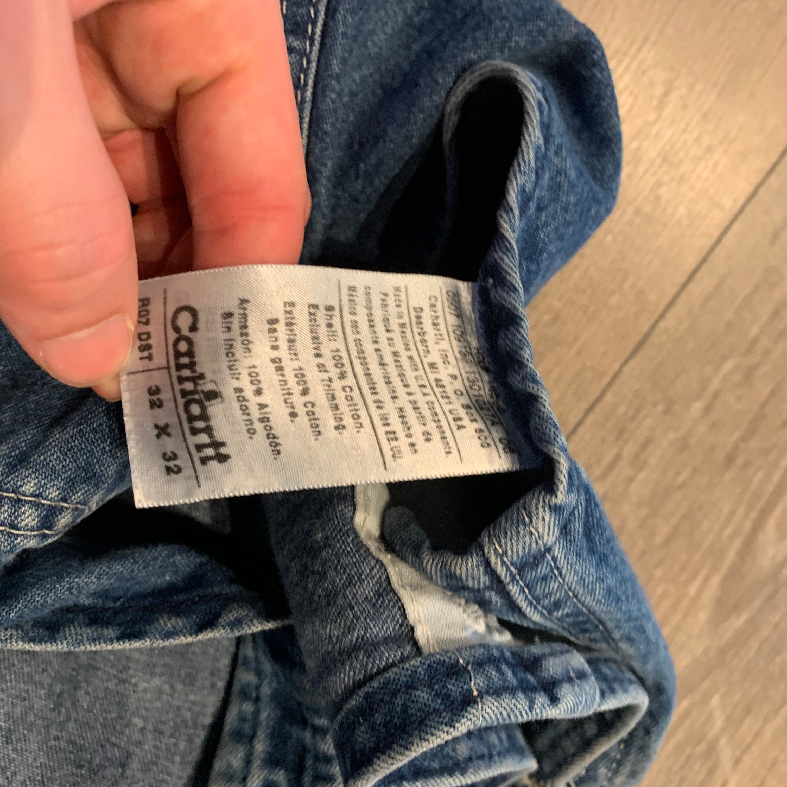 Carhartt Denim Overalls 32