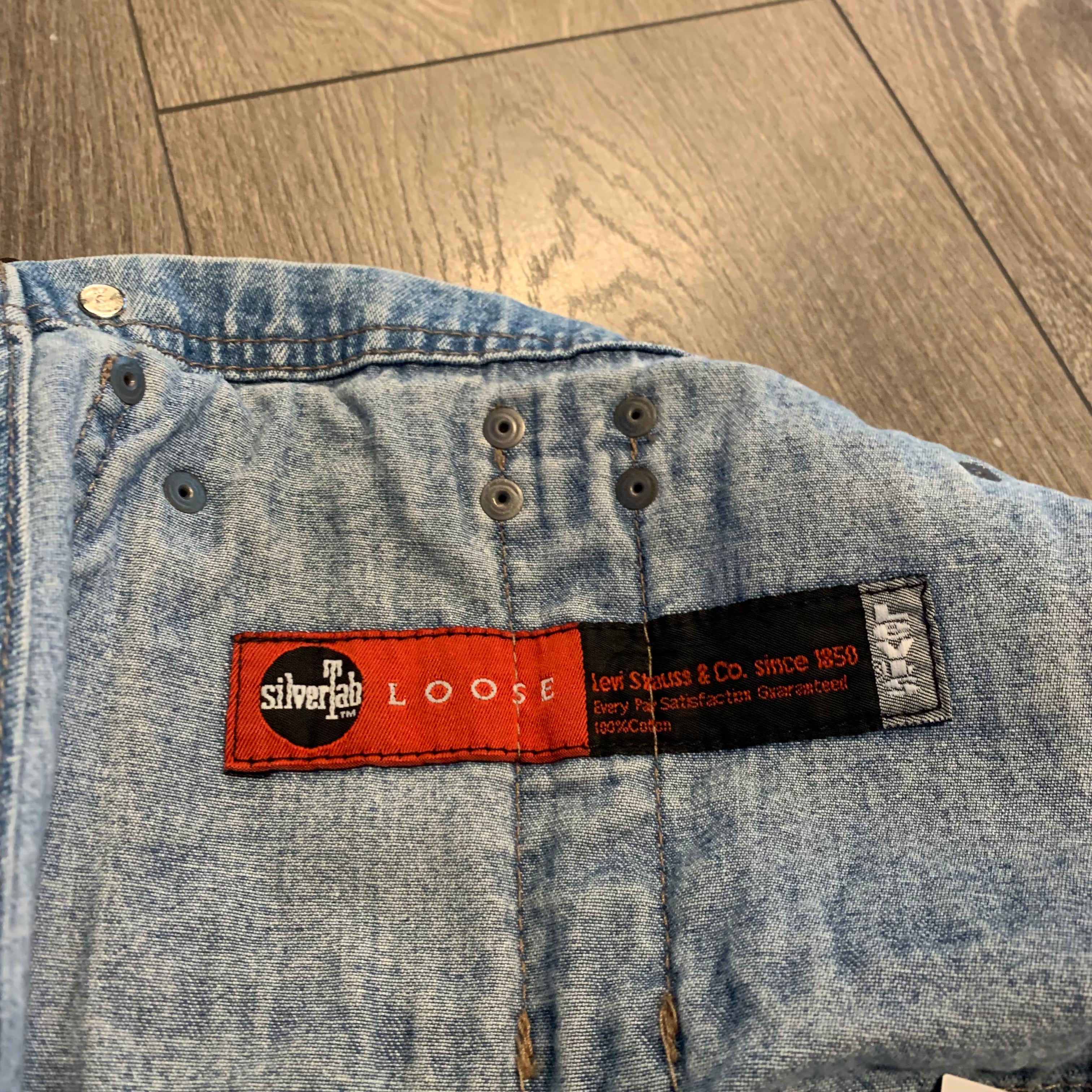Levi’s Silvertab Overalls 34