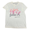 Vintage Life’s A Beach Wreck Beach Tee M