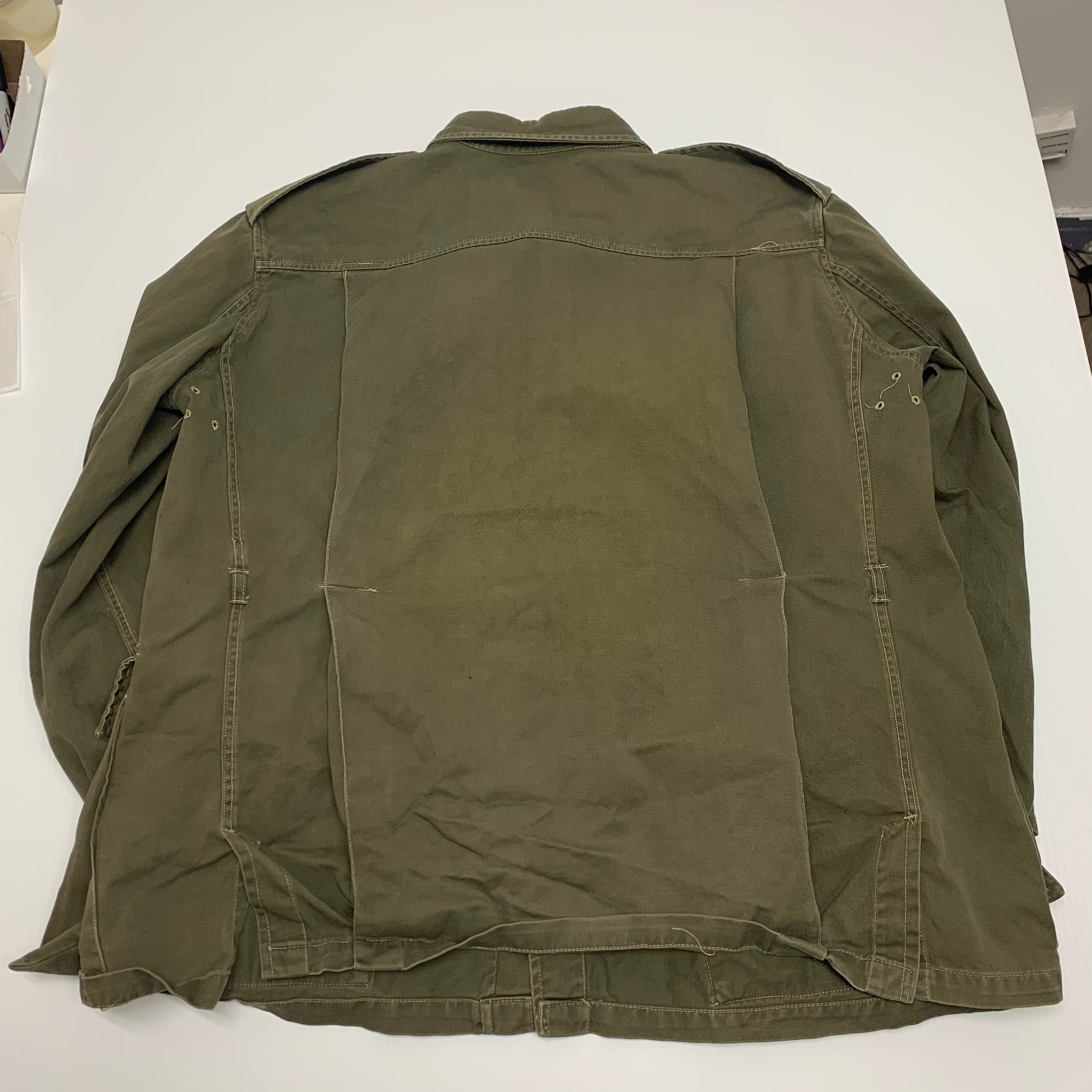 Faded Green Military Jacket M