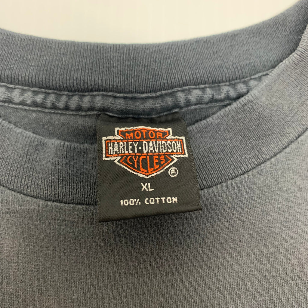 90s Harley Daytona Beach Faded Pocket Tee XL
