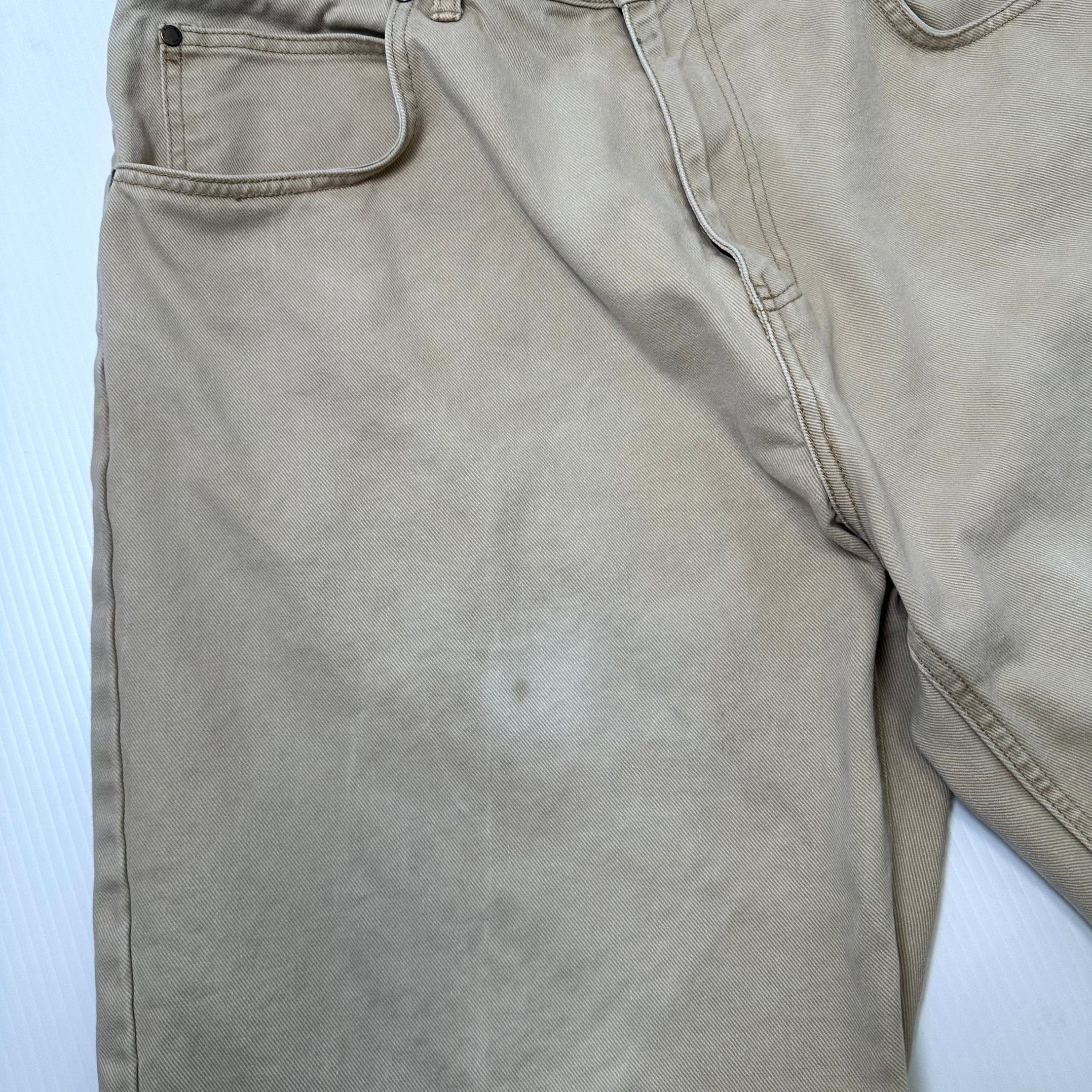 Vintage Webs Relaxed Fit Canvas Shorts 40
