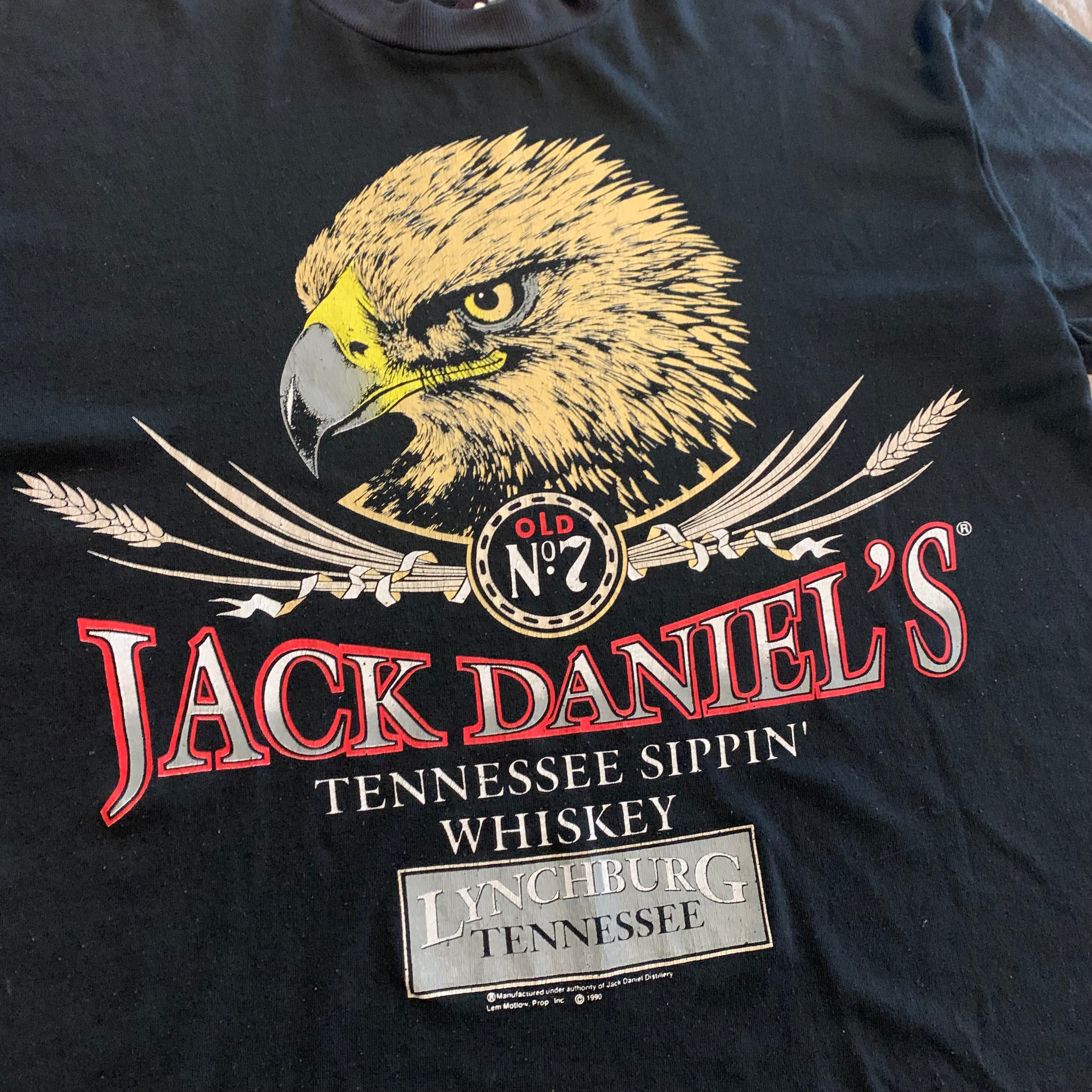 Jack Daniels Hawk Tee L