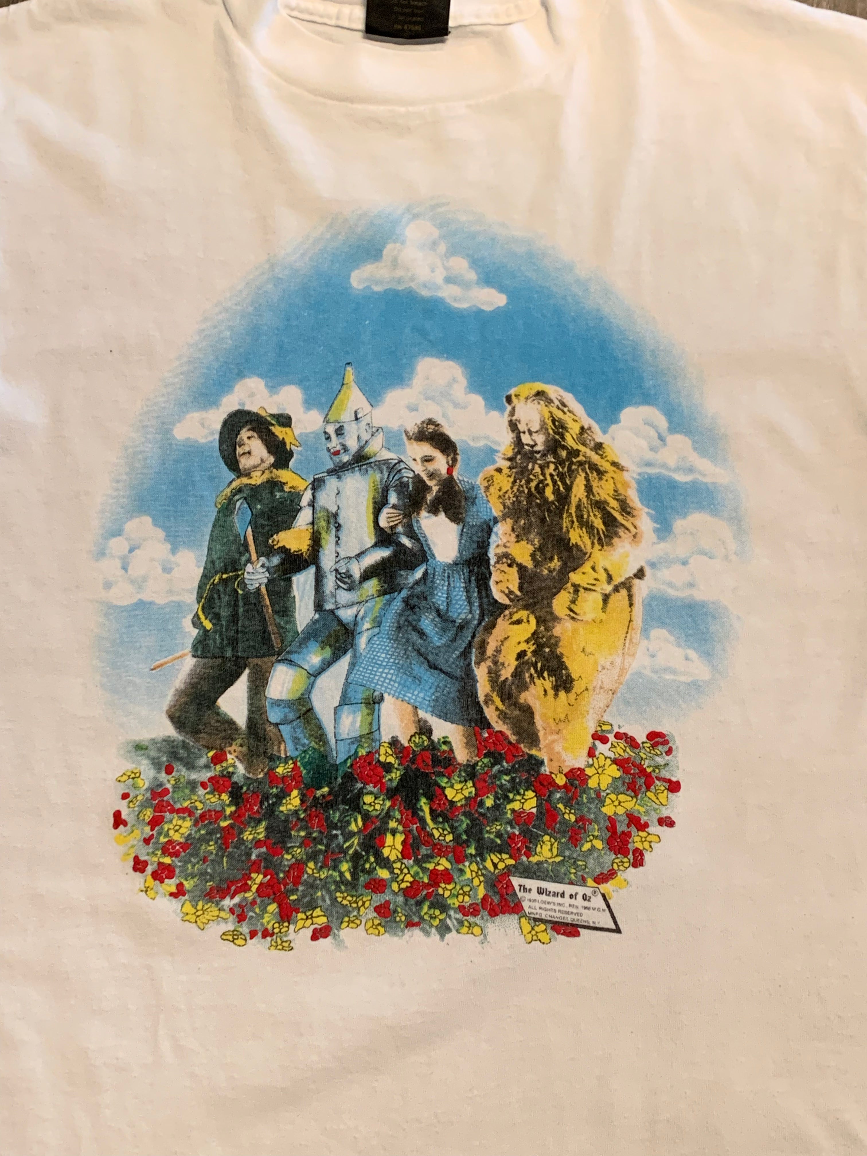 80s The Wizard of Oz tee M