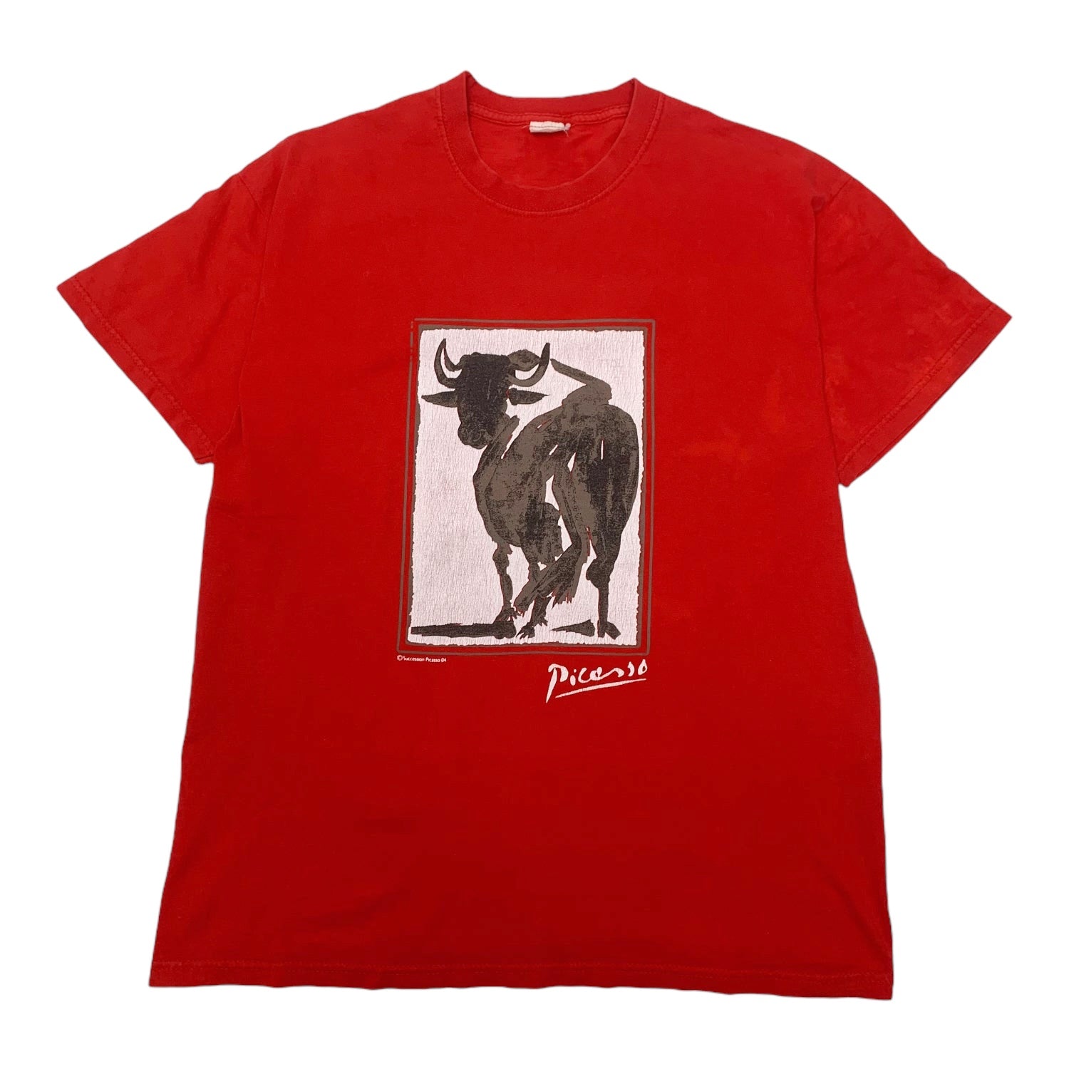 2004 Picasso Bull Tee M