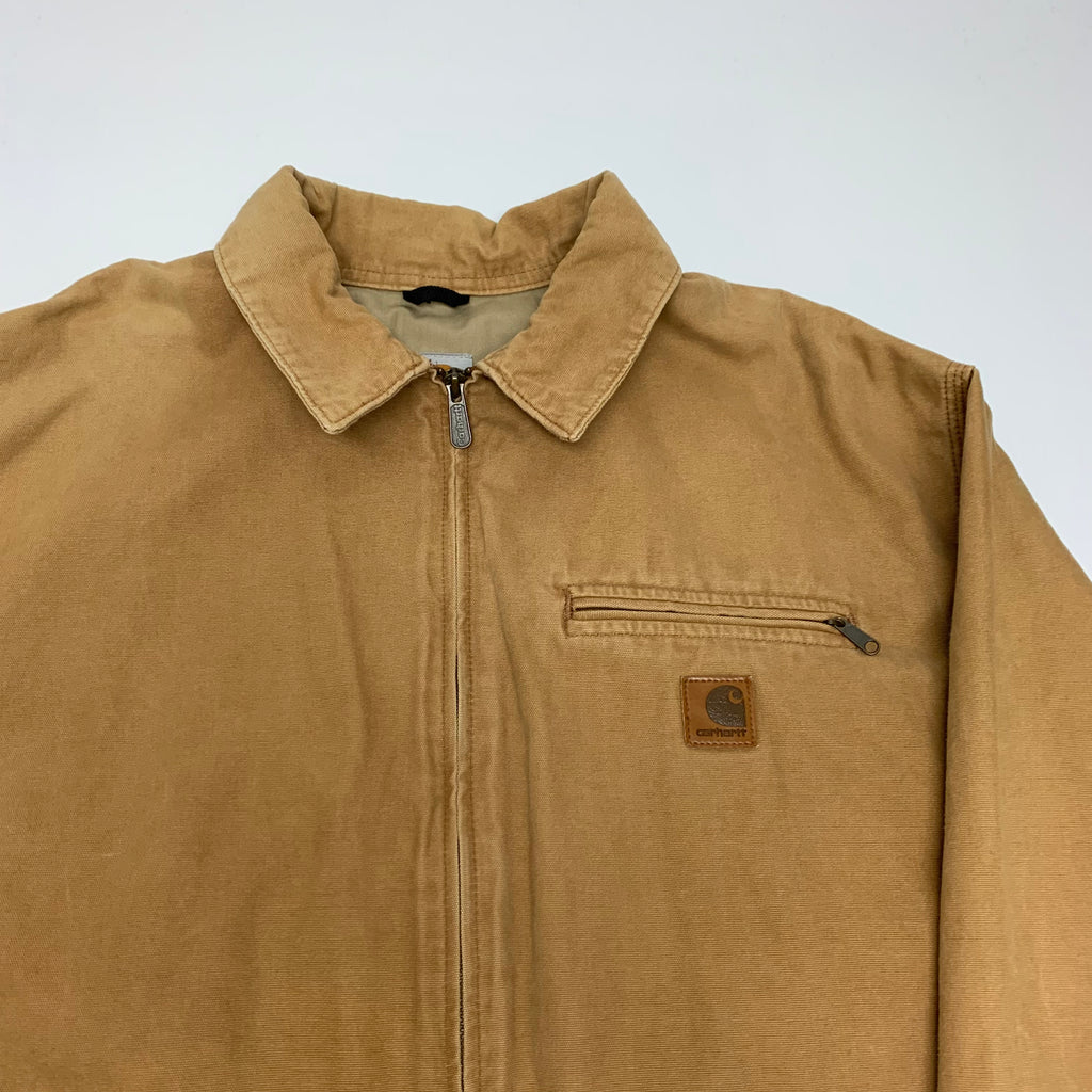 Tan Carhartt Detroit Jacket XL