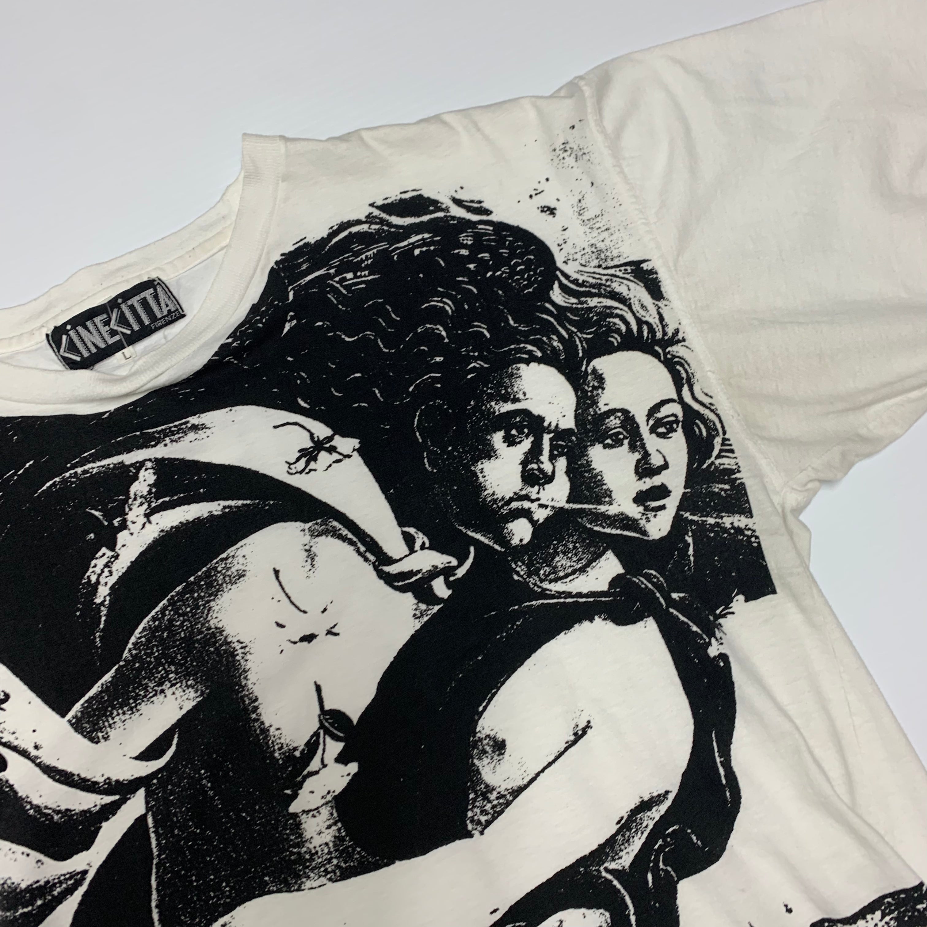 90s Cinecitta Firenze AOP Tee L