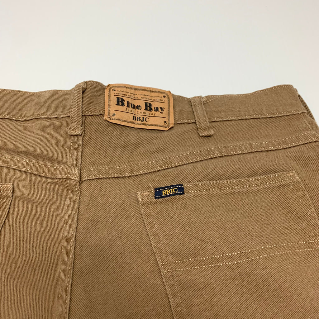 Brown Blue Bay Jorts 36