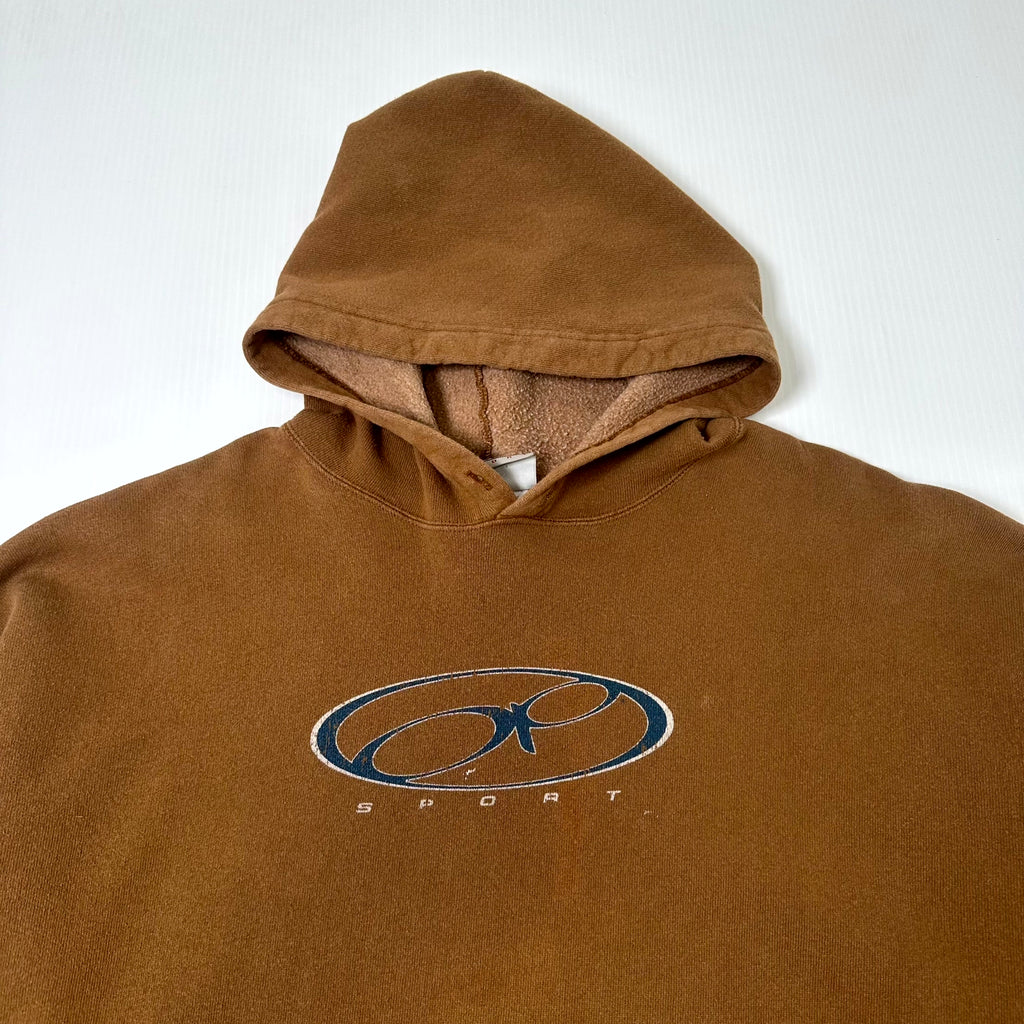 90s Ocean Pacific Sport Logo Surf Hoodie XXL