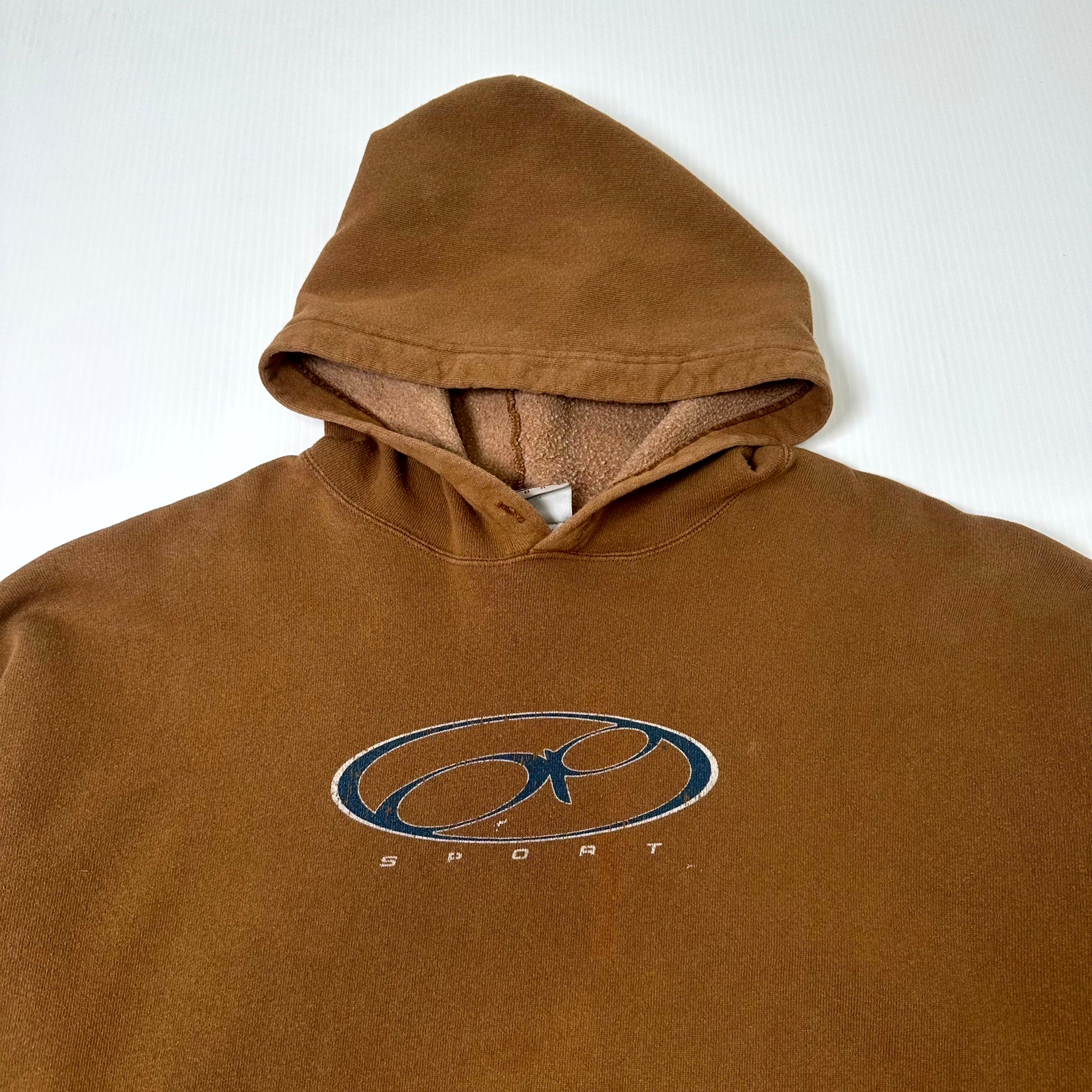 90s Ocean Pacific Sport Logo Surf Hoodie XXL