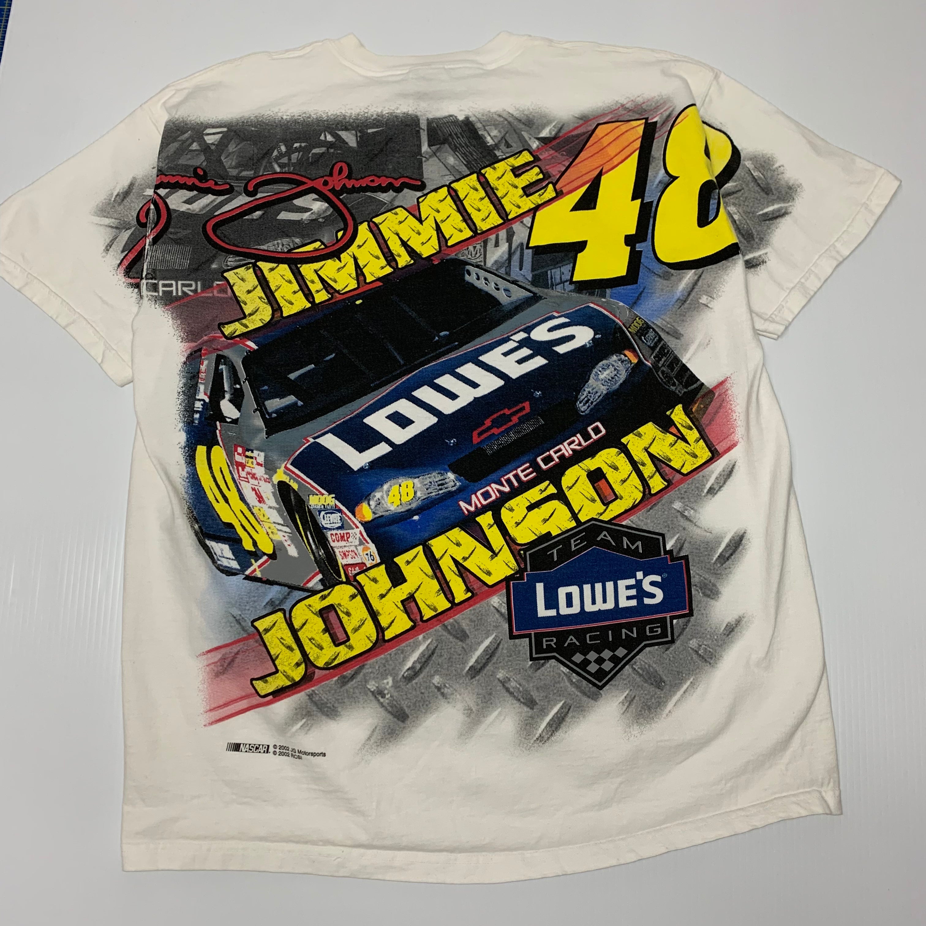 2002 Jimmie Johnson racing Tee XL