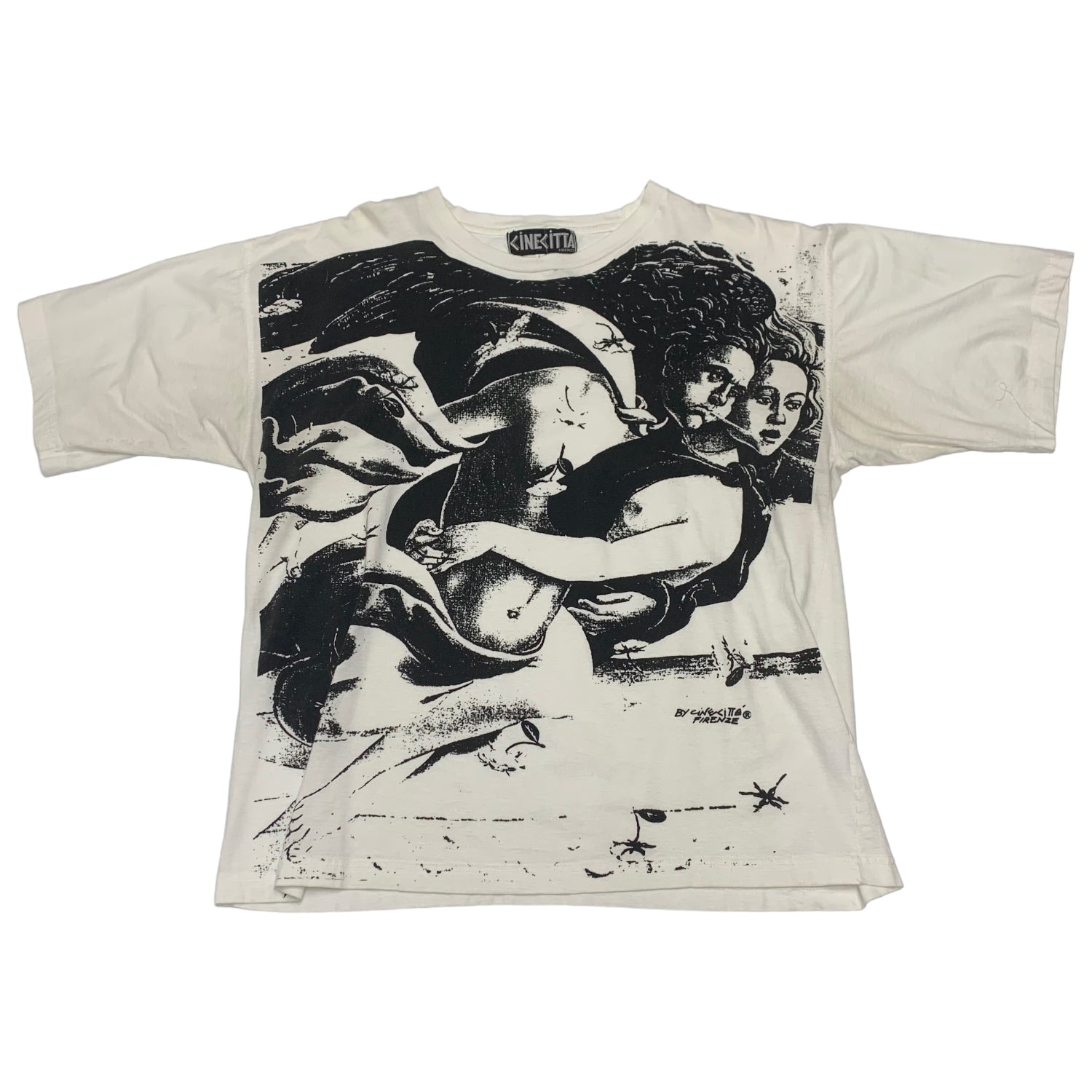 90s Cinecitta Firenze AOP Tee L