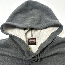 Load image into Gallery viewer, Vintage Harley Davidson Embroidered Logo Langley Hoodie XXL
