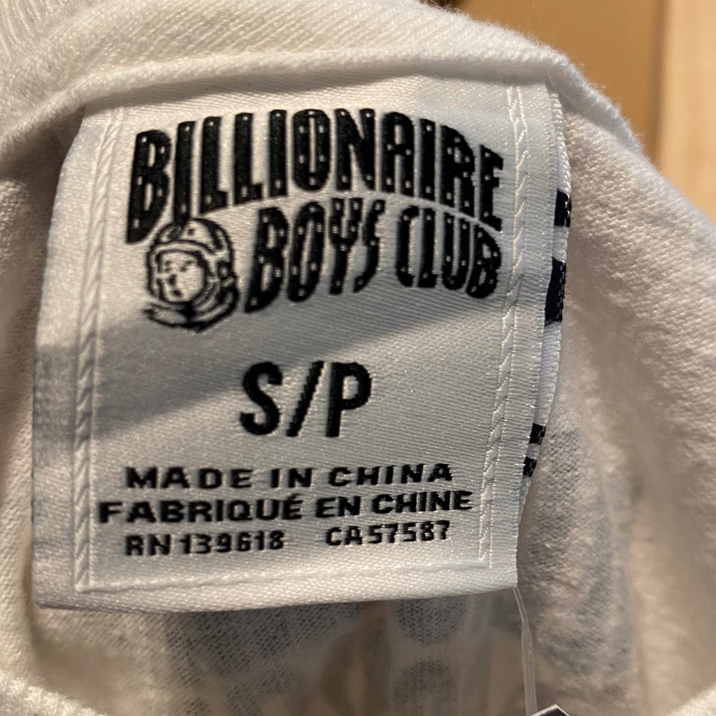 White Billionaire Boys Club Tee S