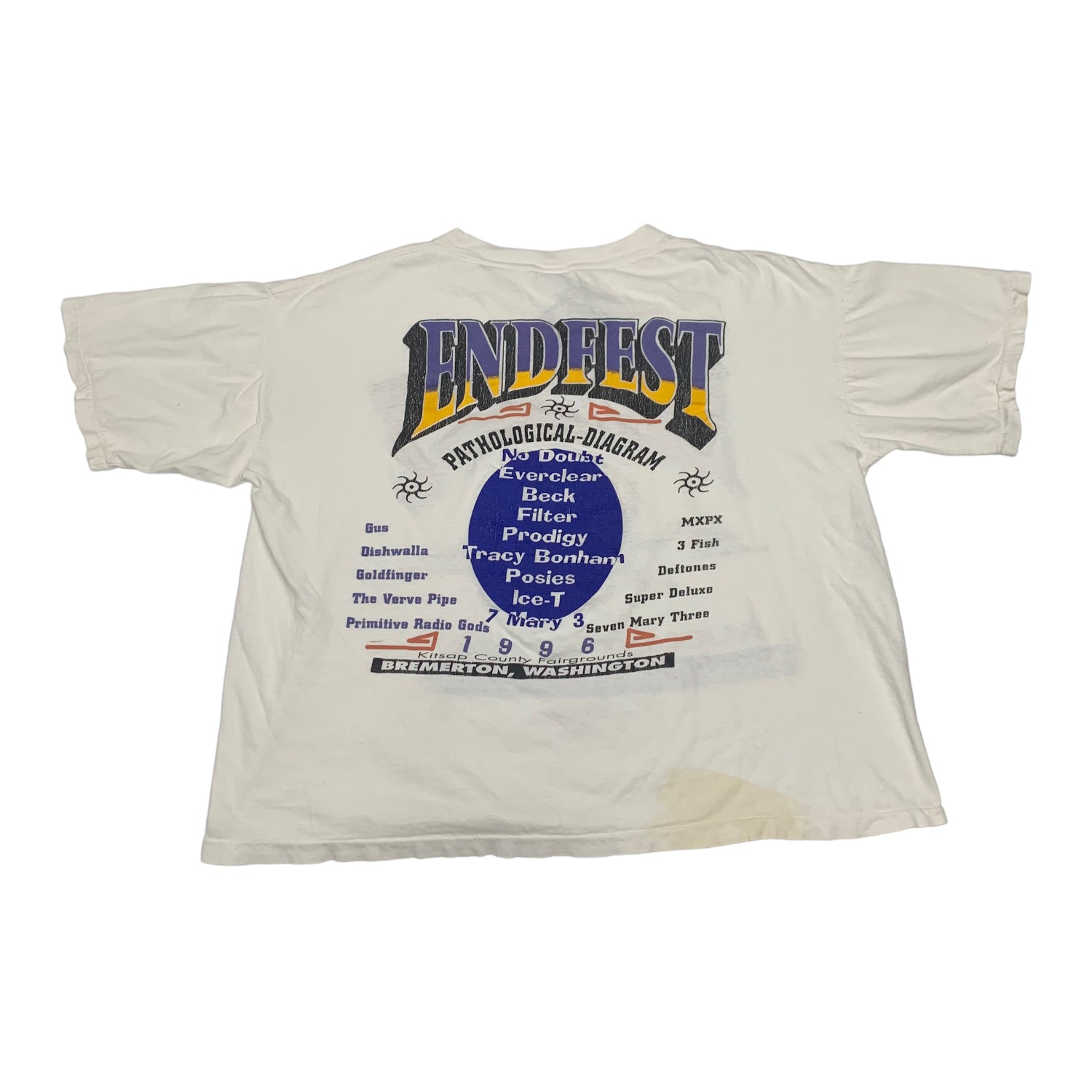 90s Endfest Music Festival Tee S