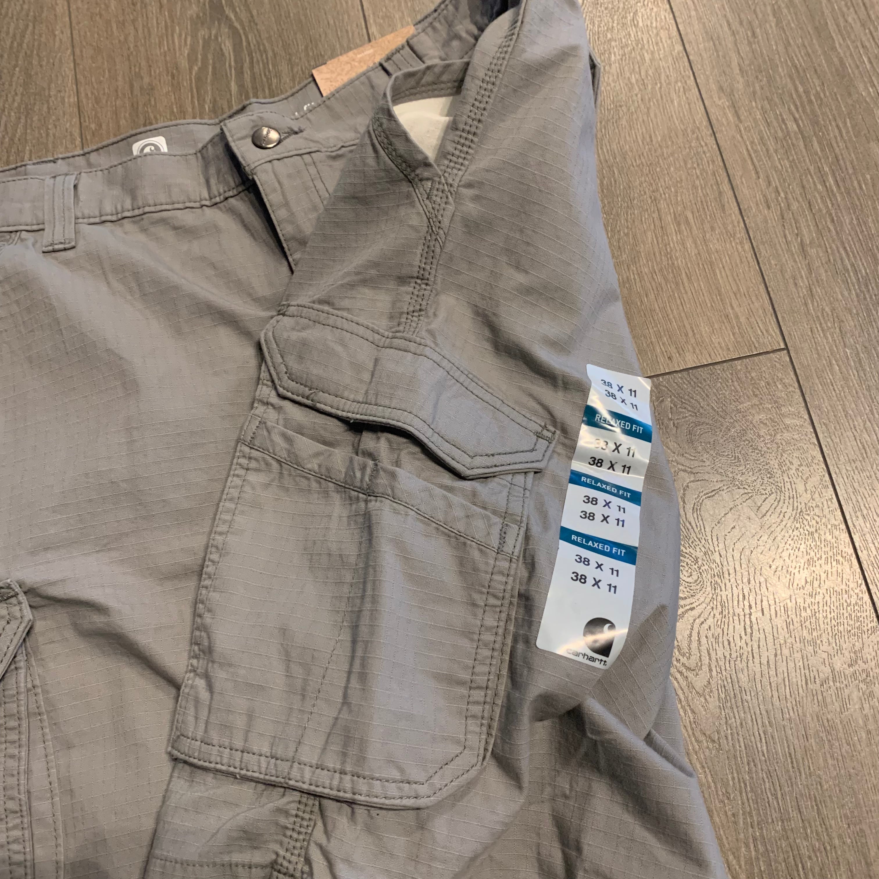 Grey Carhartt Cargo Shorts 38