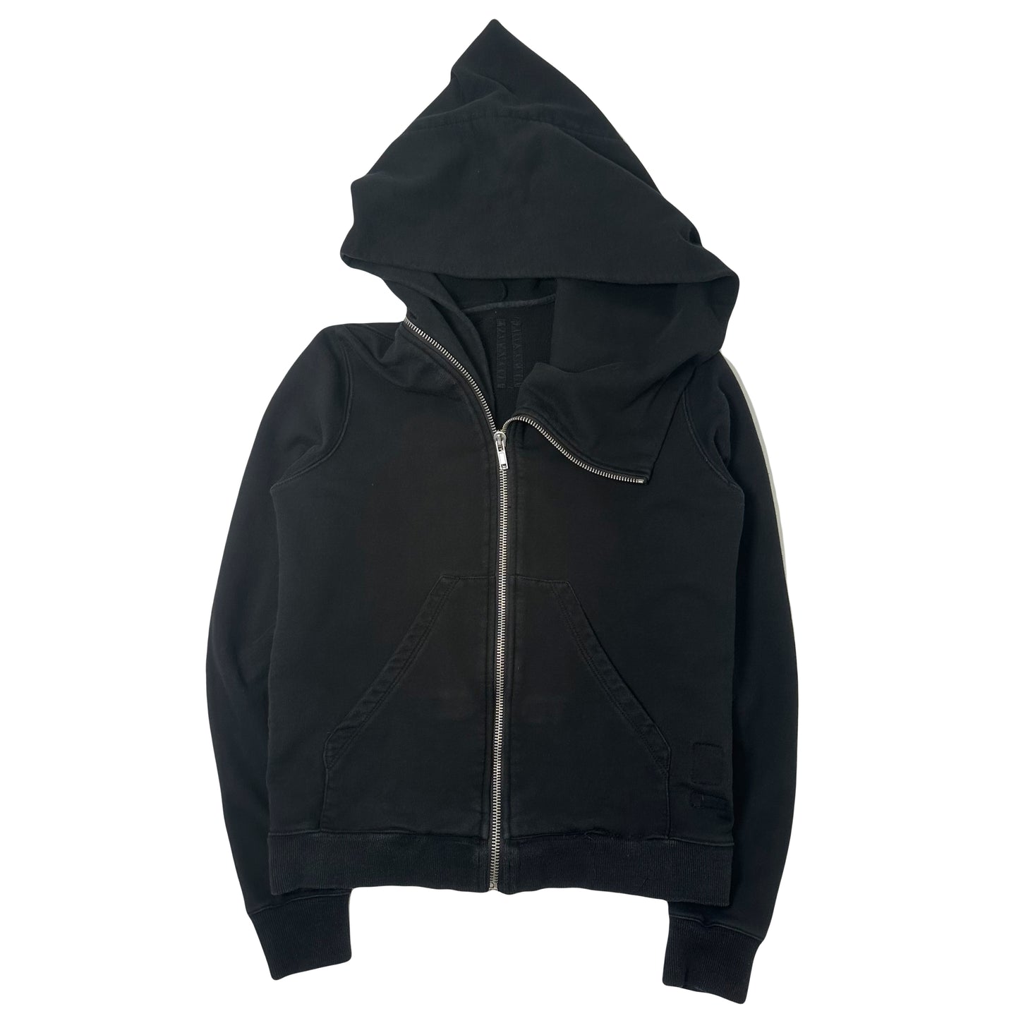 Rick Owens Drkshdw Asymmetrical Zip Hoodie S