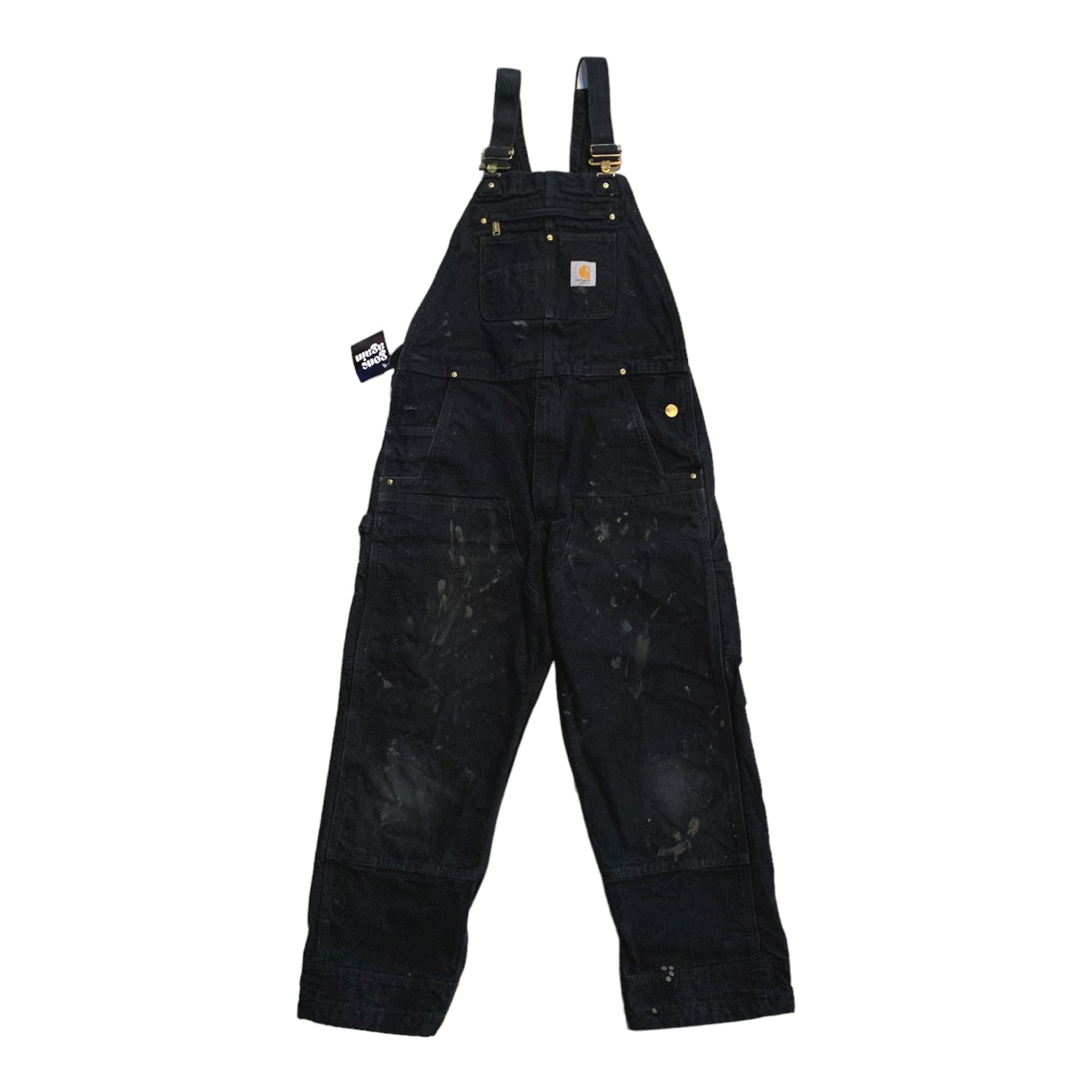Carhartt Black Overalls 34