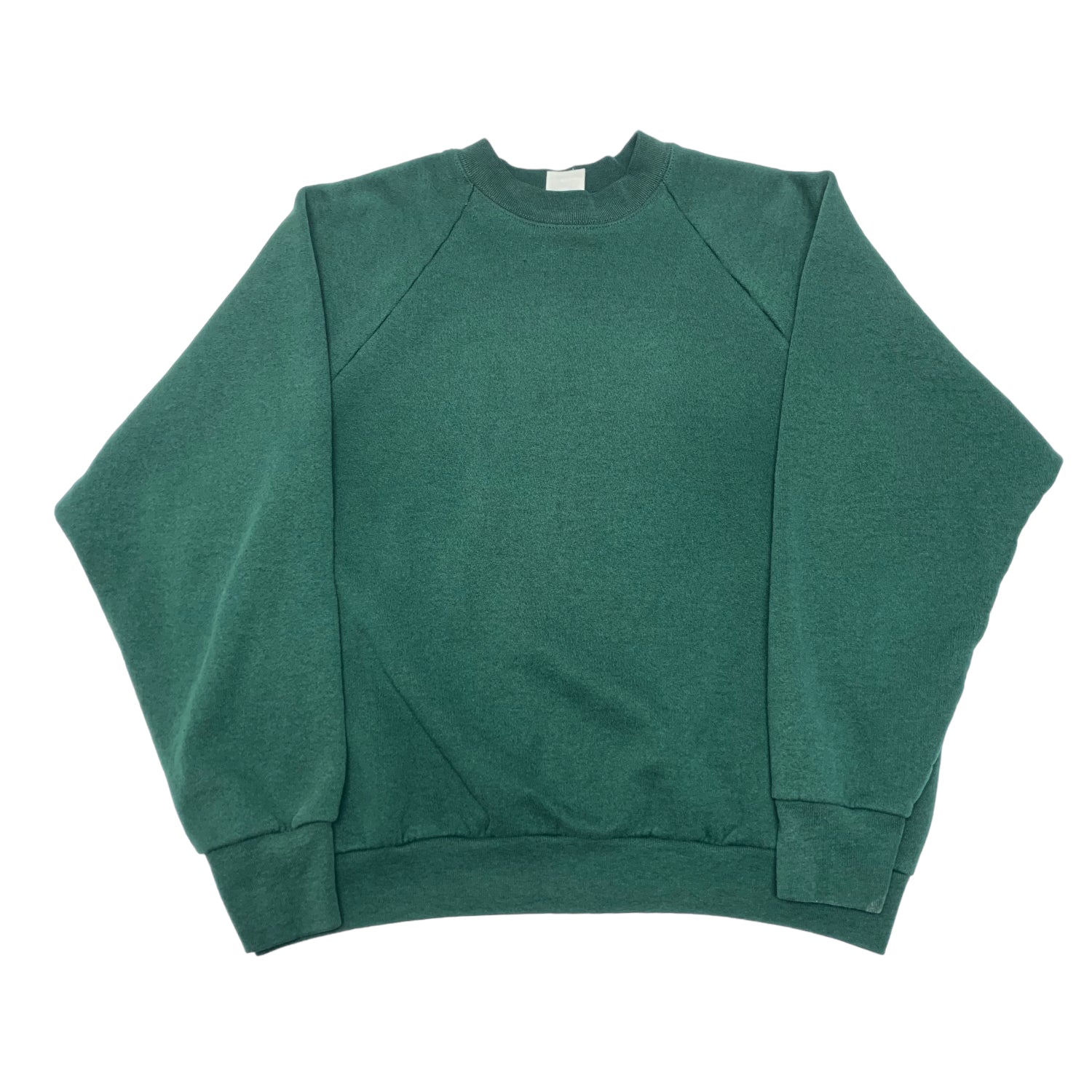 Vintage Green Raglan Crewneck XL