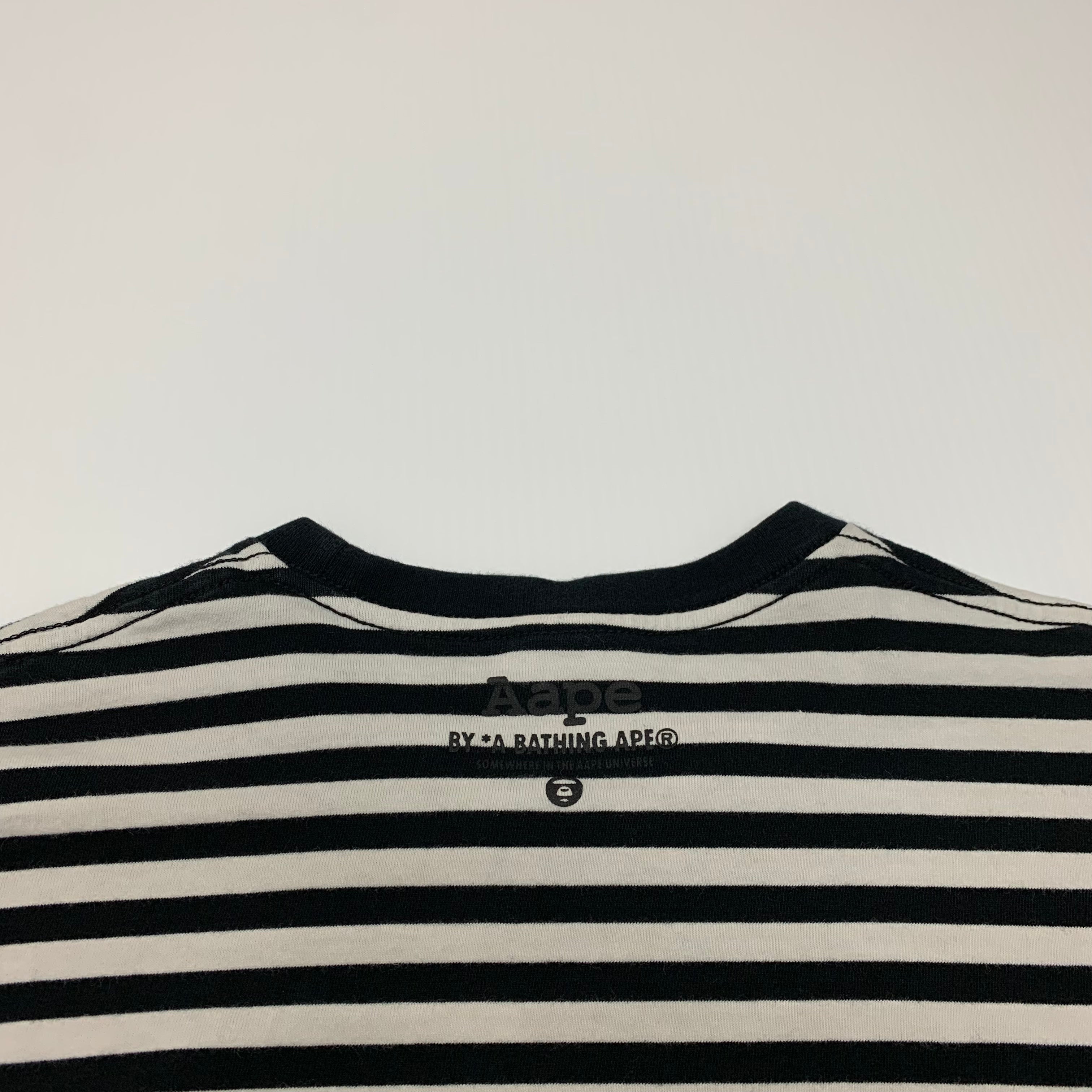 Aape Striped Tee M