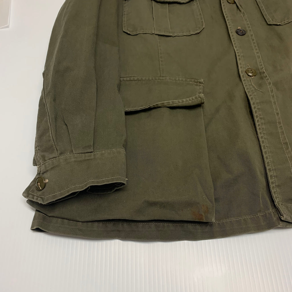 Faded Green Military Jacket M