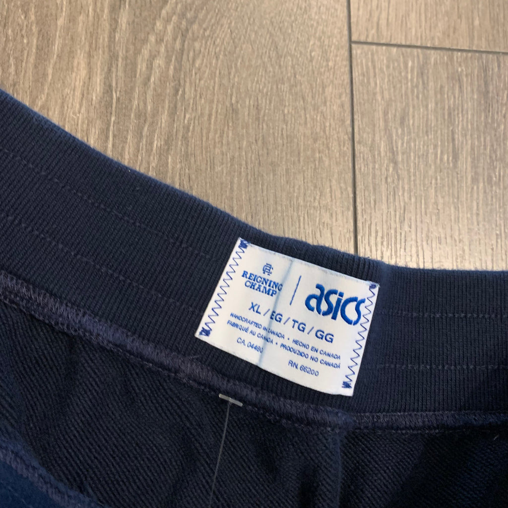 ASICS x Reigning Champ Navy Shorts XL
