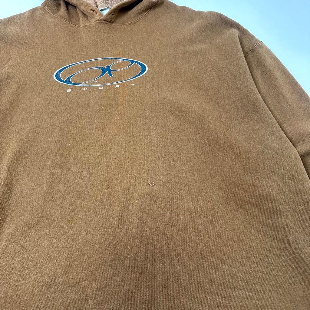 90s Ocean Pacific Sport Logo Surf Hoodie XXL