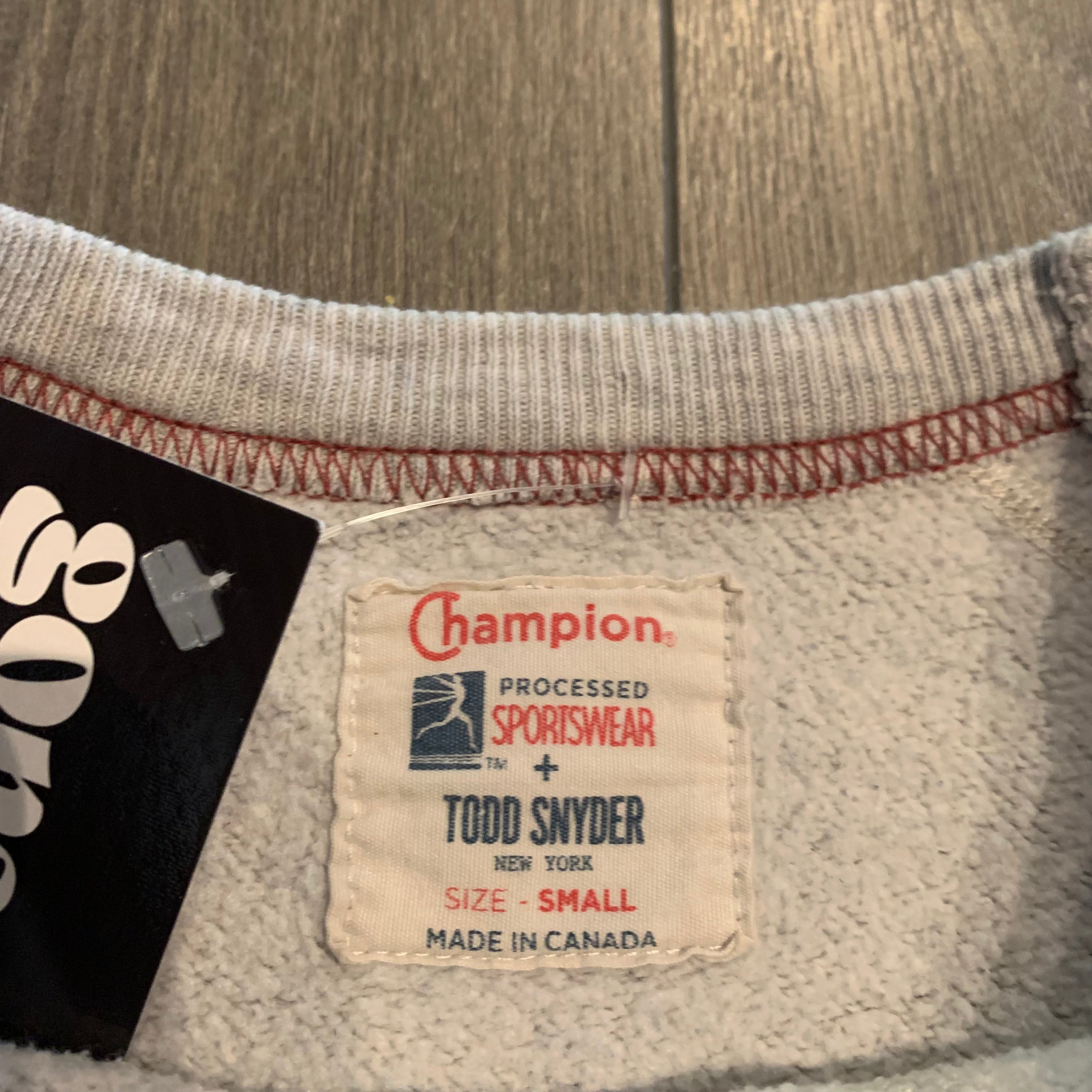 Champion x Todd Snyder N Y Crewneck S